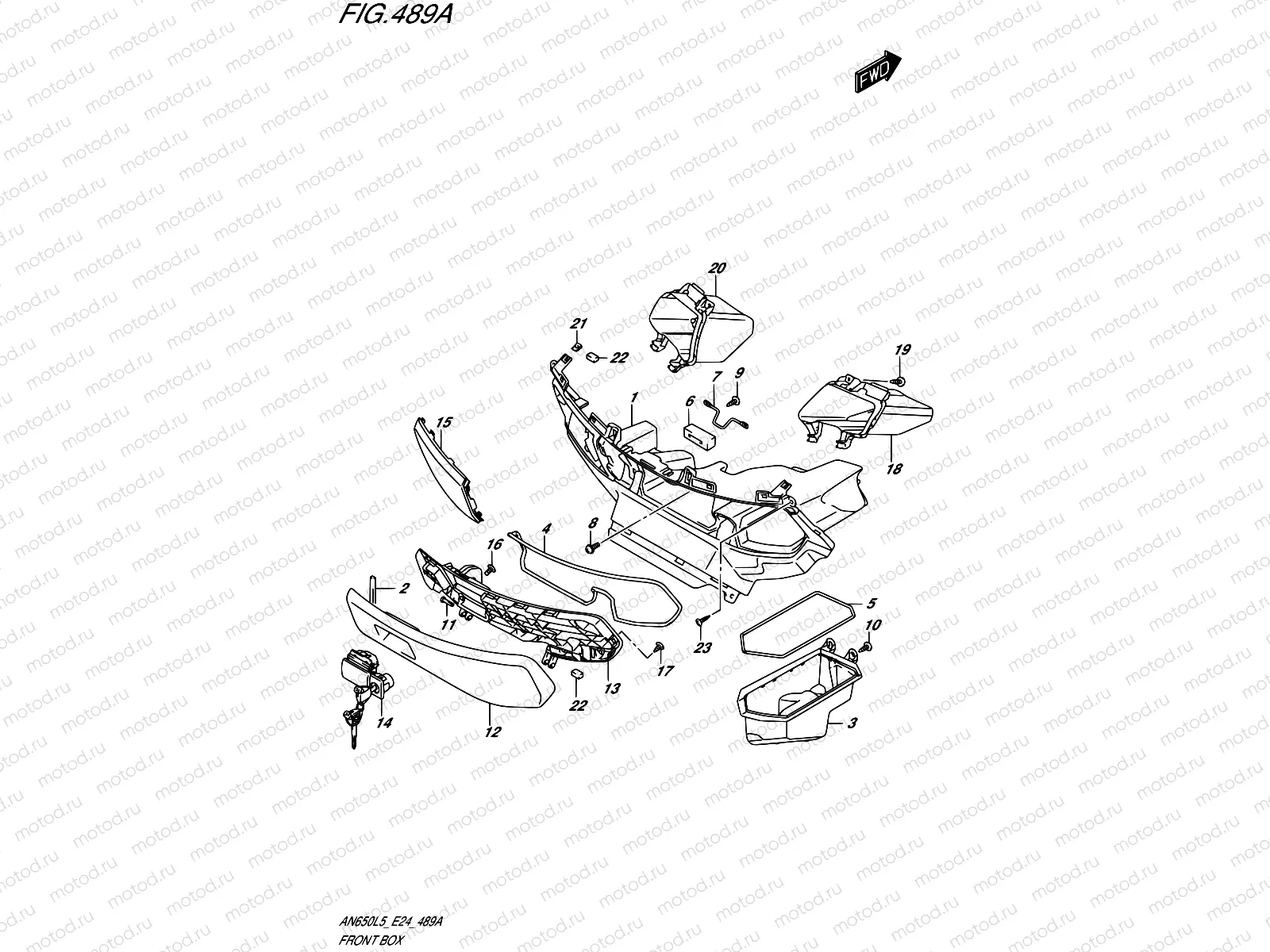489A - FRONT BOX