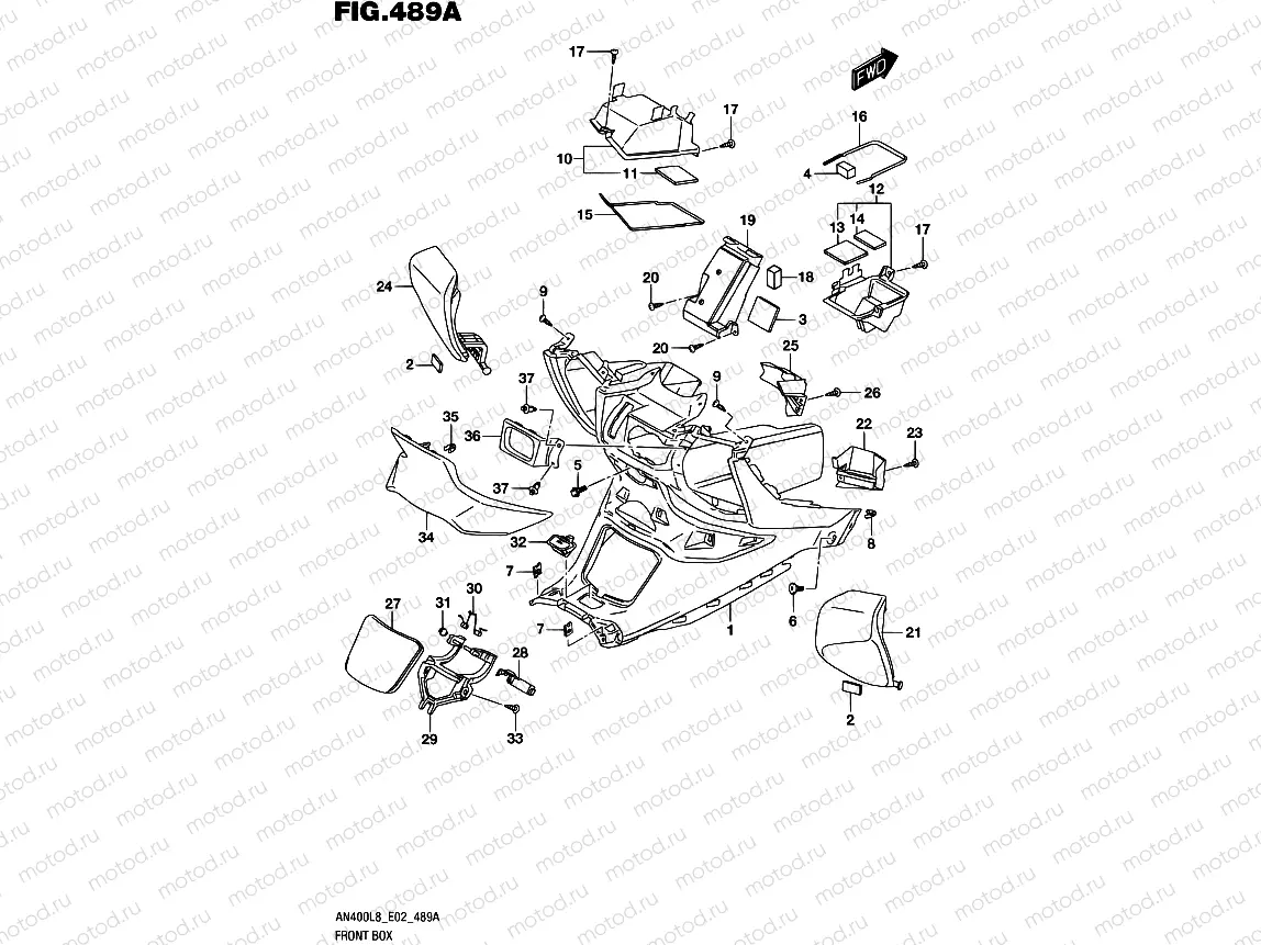 489A - FRONT BOX