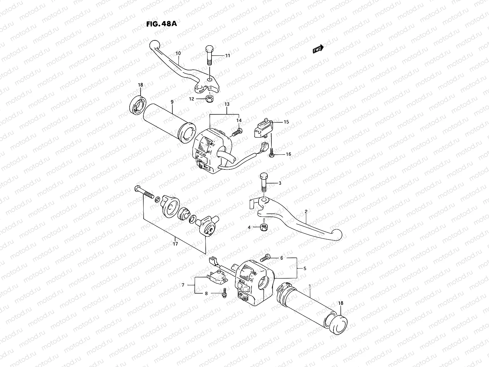 48A - HANDLE SWITCH (MODEL S)