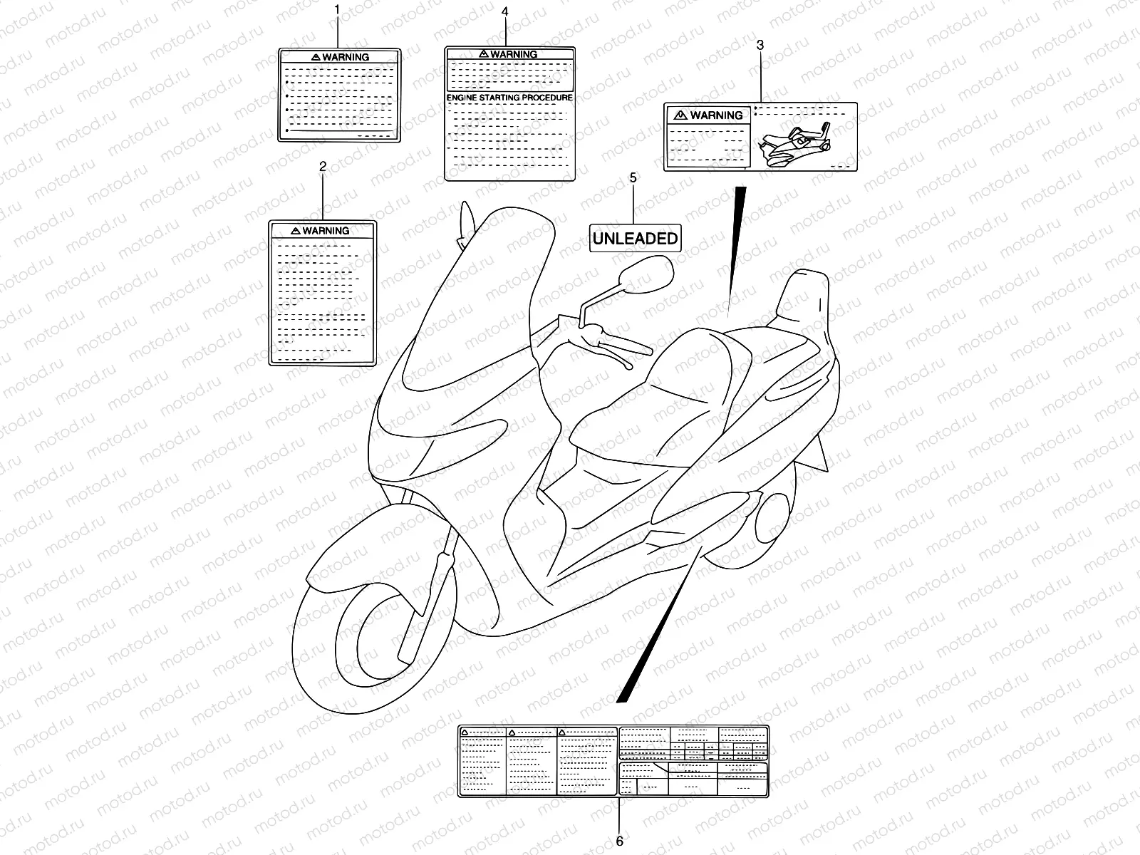 48A - LABEL (MODEL Y)