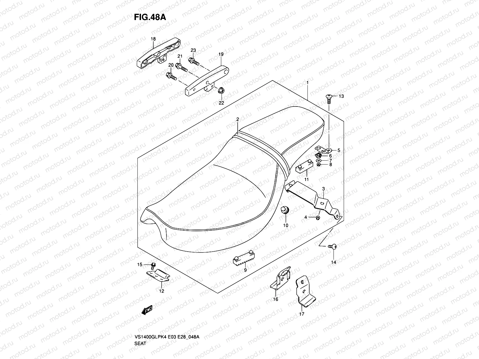 48A - SEAT (MODEL K5/K6/K7/K8)