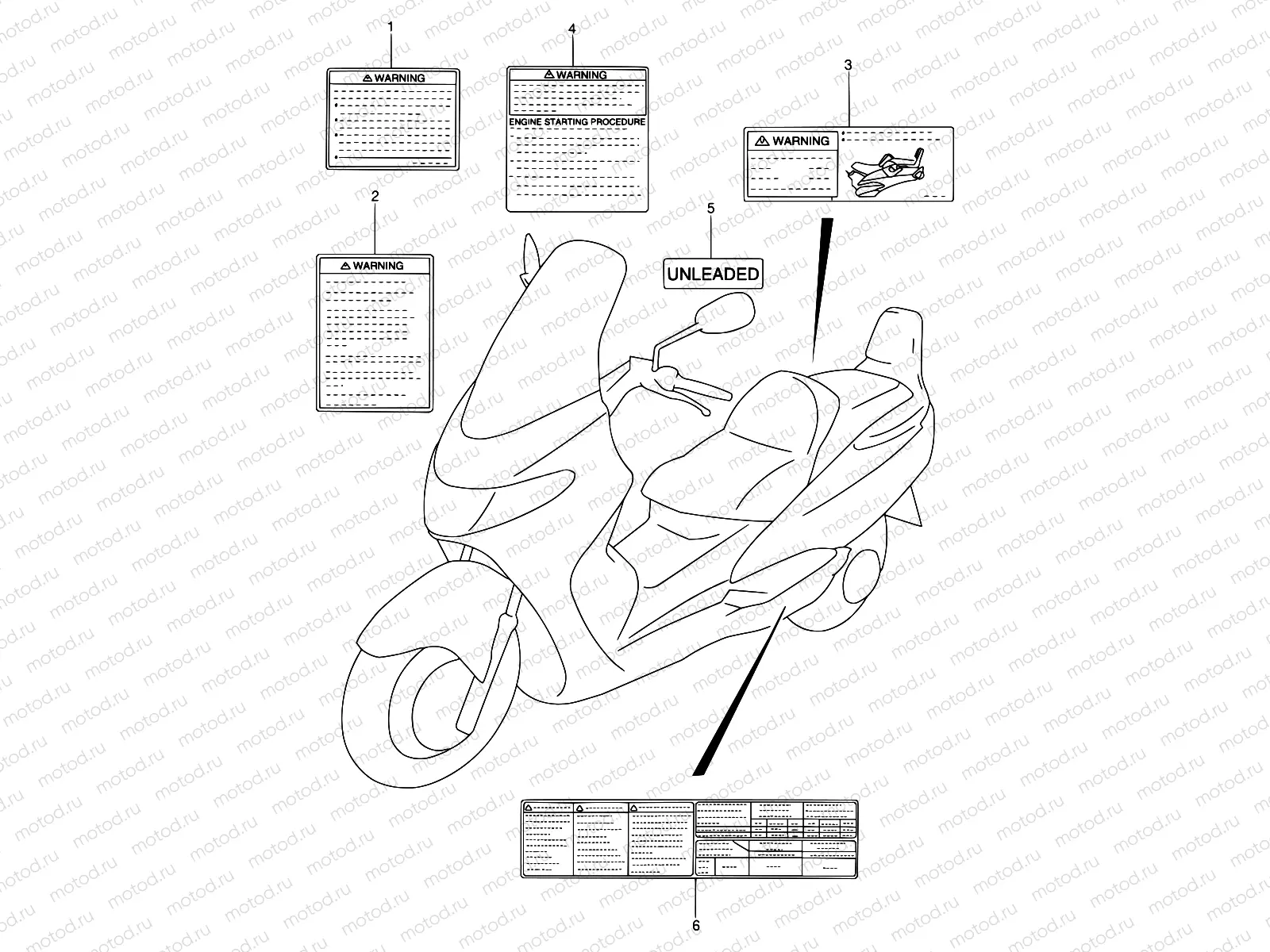 48B - LABEL (MODEL K1/K2)