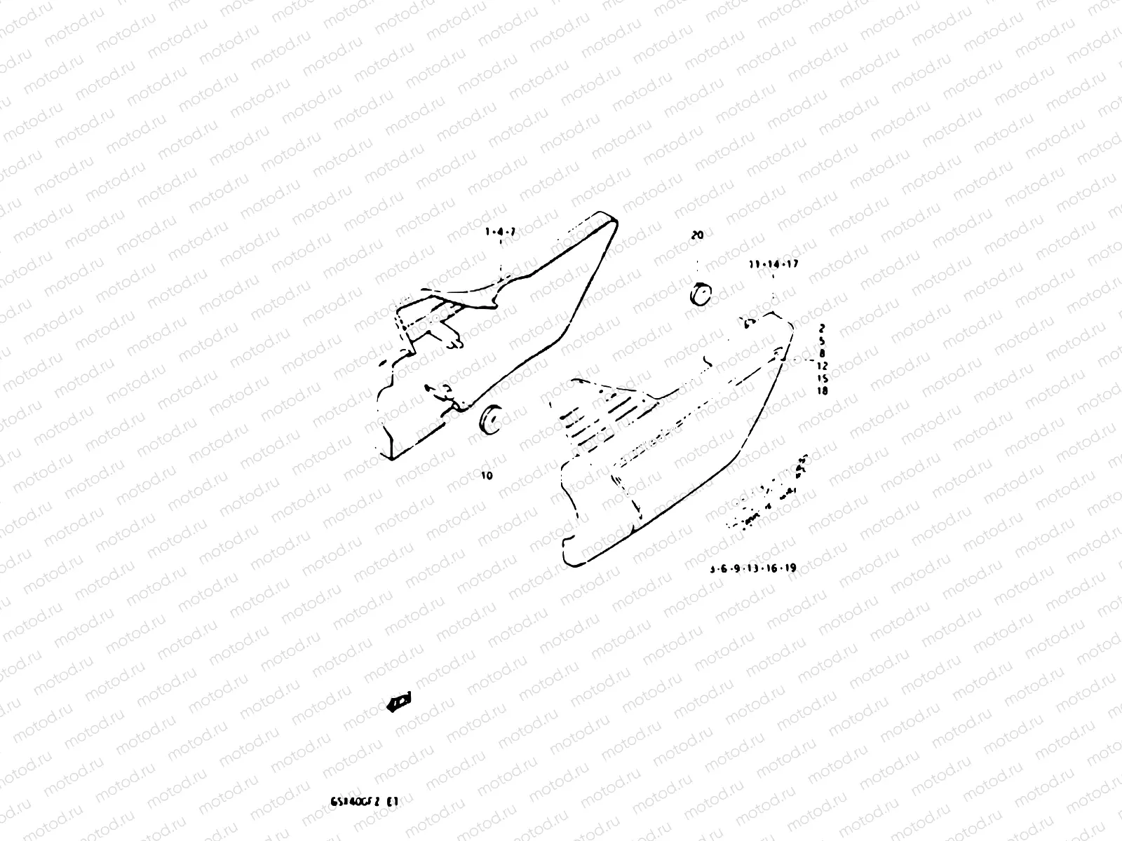 49 - FRAME COVER (MODEL X)