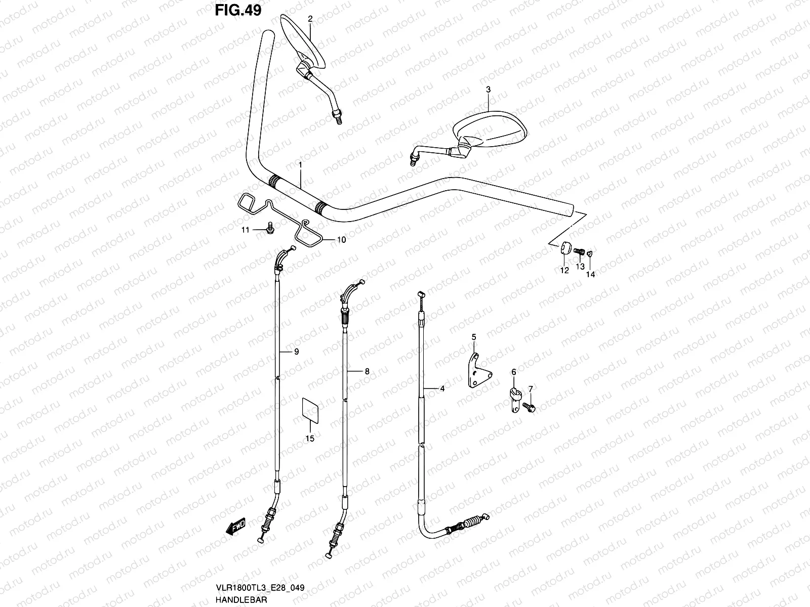 49 - HANDLEBAR