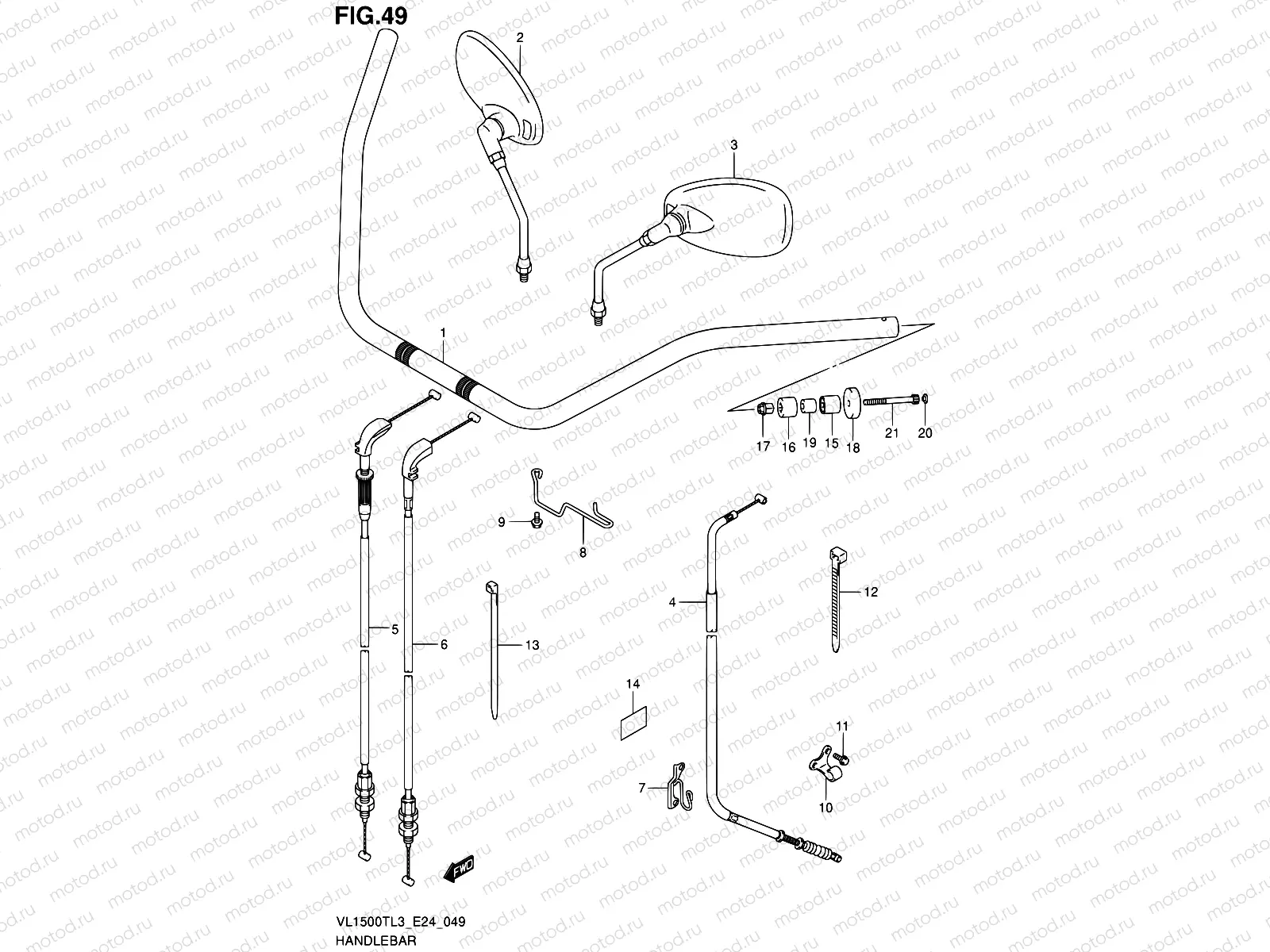 49 - HANDLEBAR