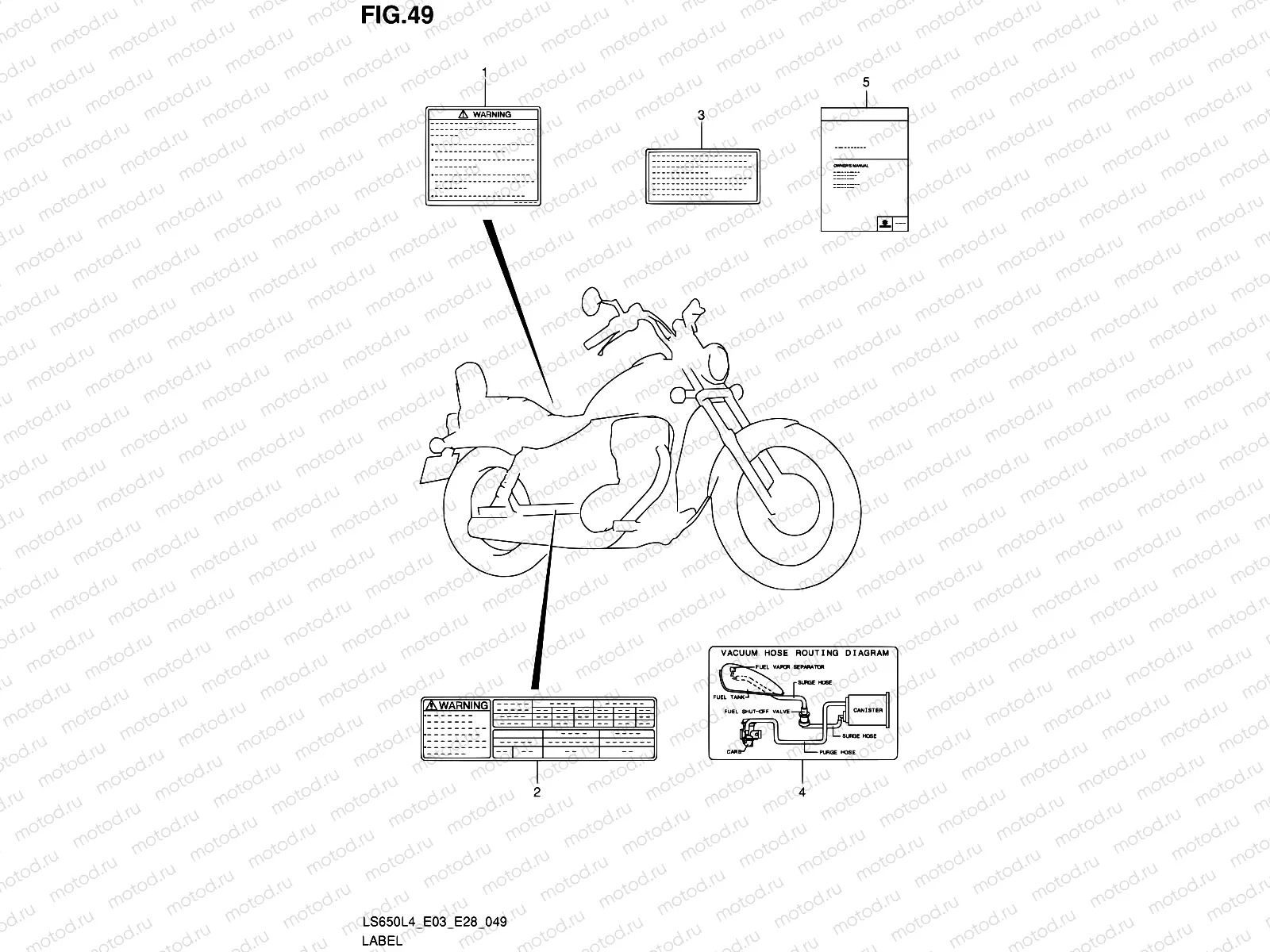 49 - LABEL (LS650L4 E33)