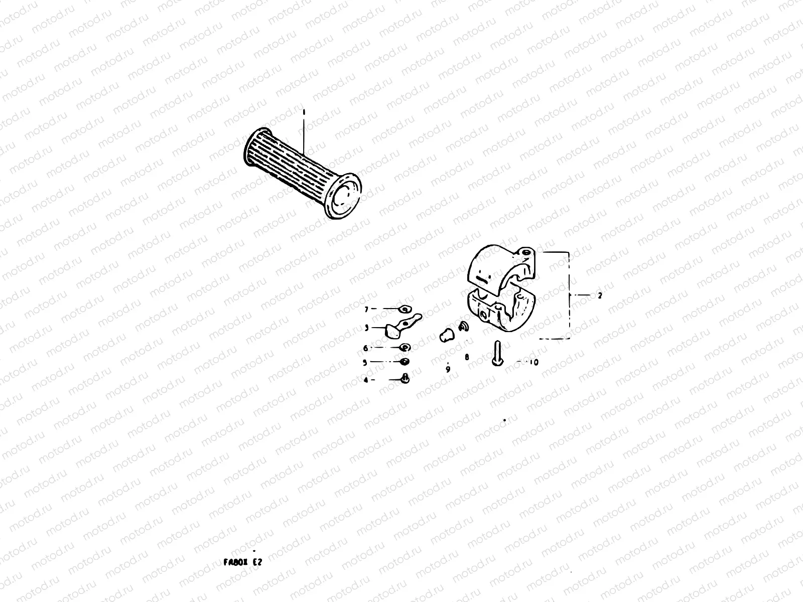 49 - LH GRIP - HANDLE SWITCH