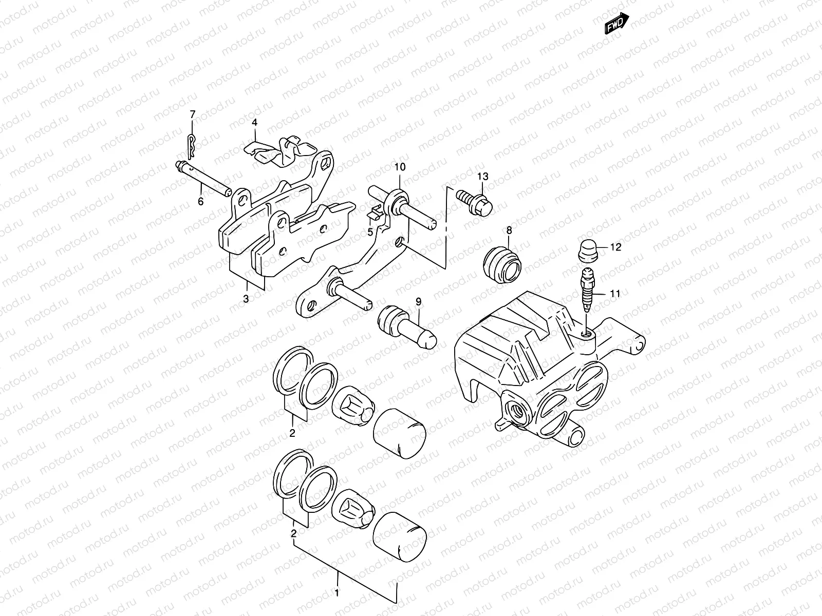 49 - REAR CALIPER