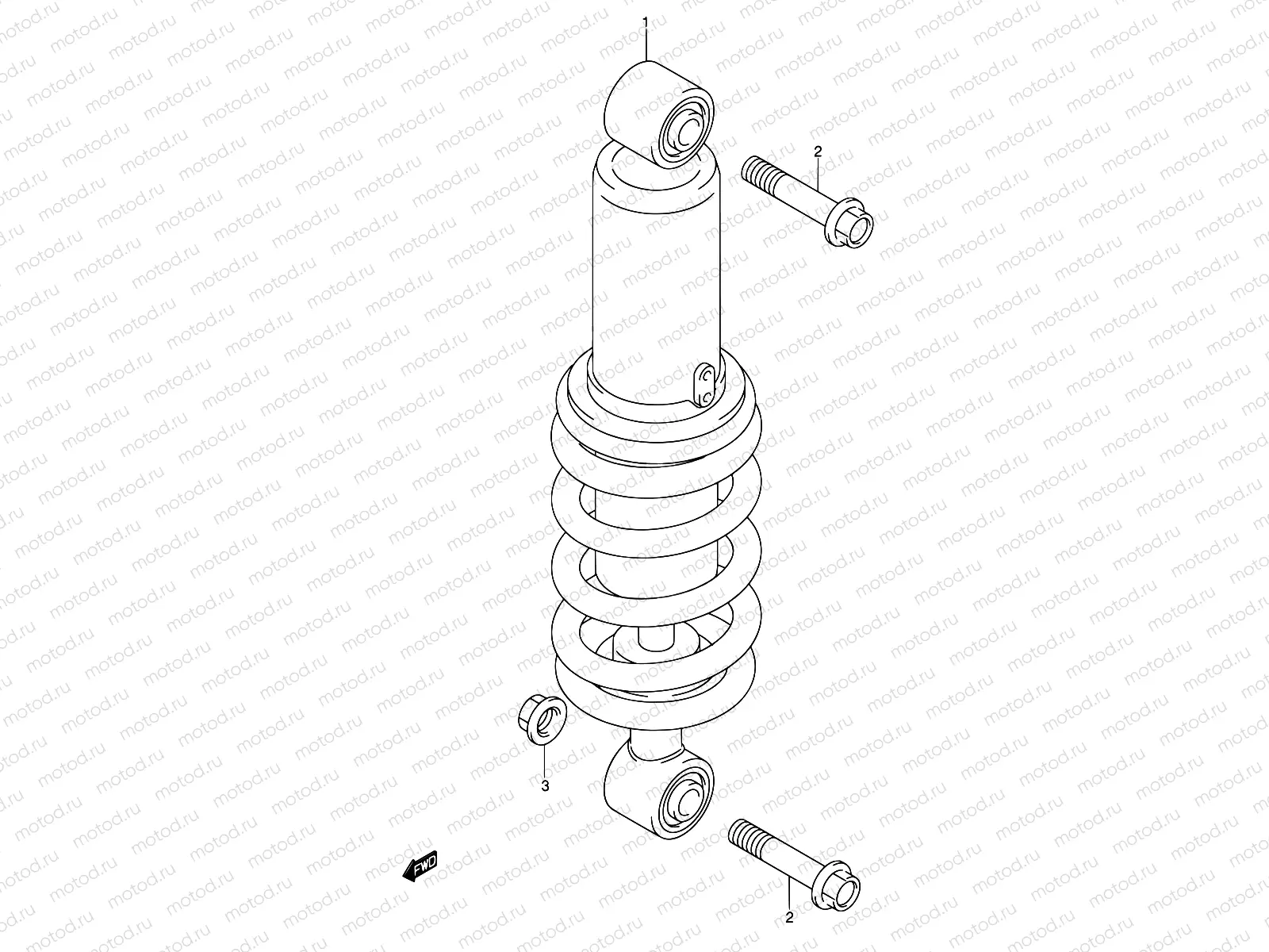 49 - REAR SHOCK ABSORBER