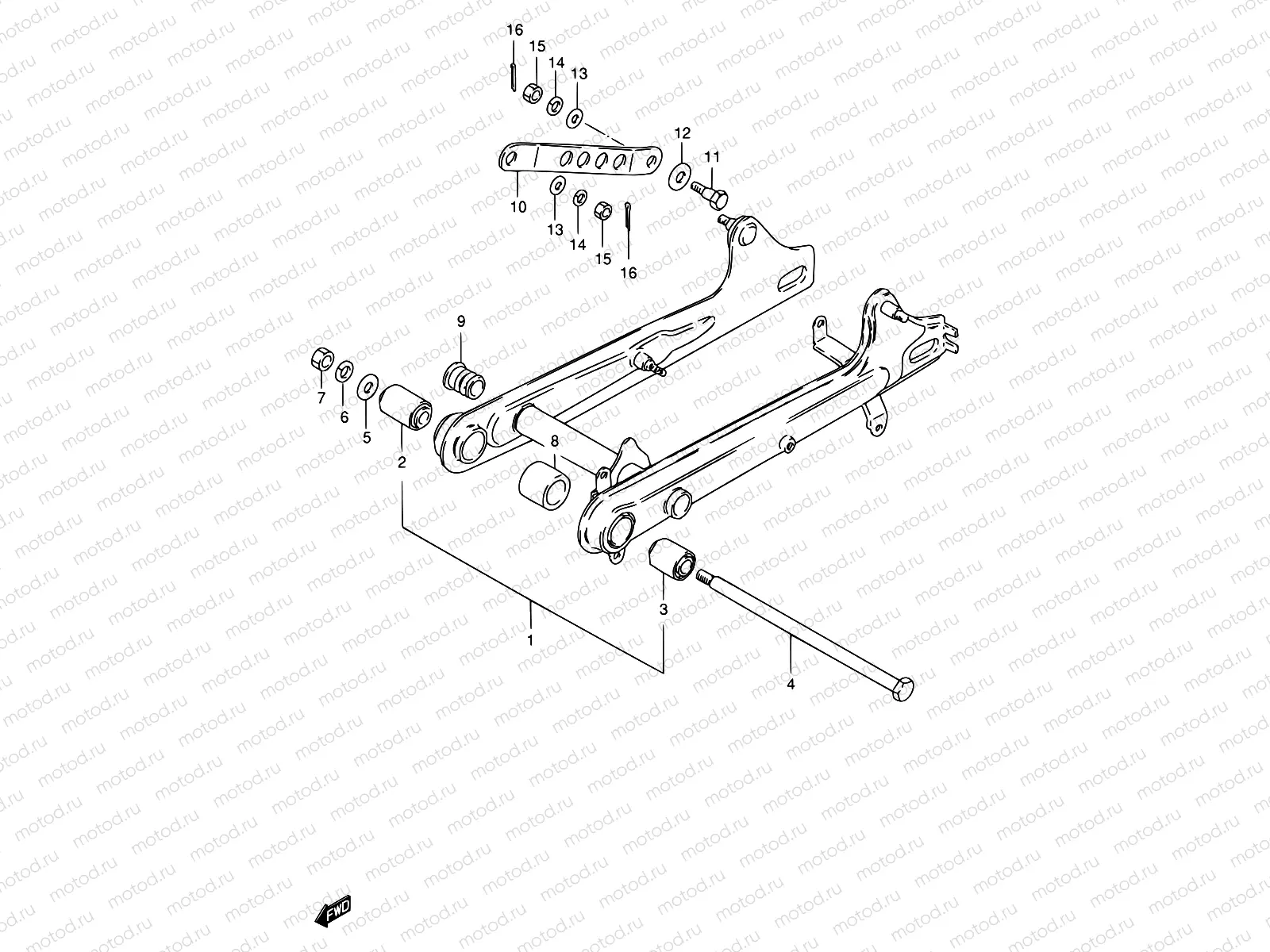 49 - REAR SWINGING ARM