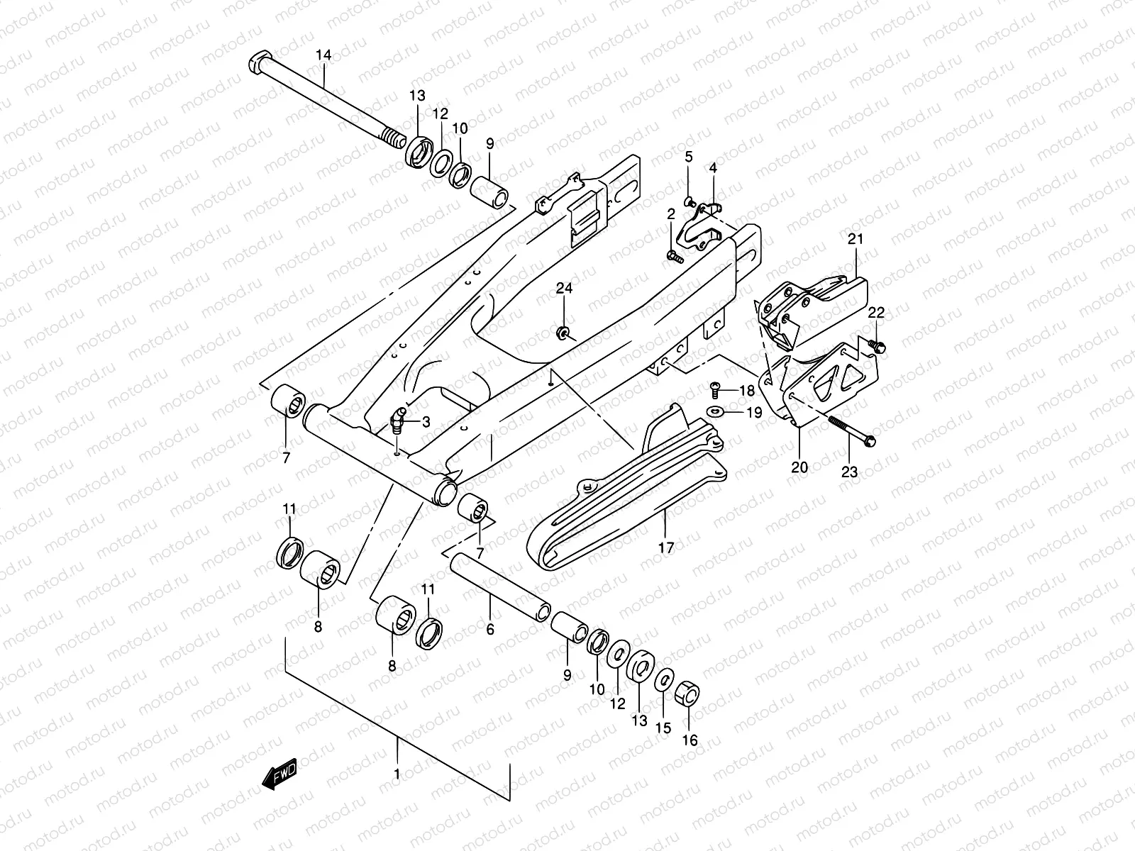 49 - REAR SWINGING ARM