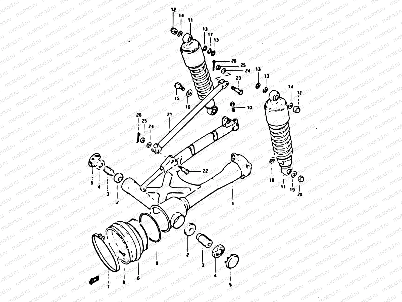49 - REAR SWINGING ARM