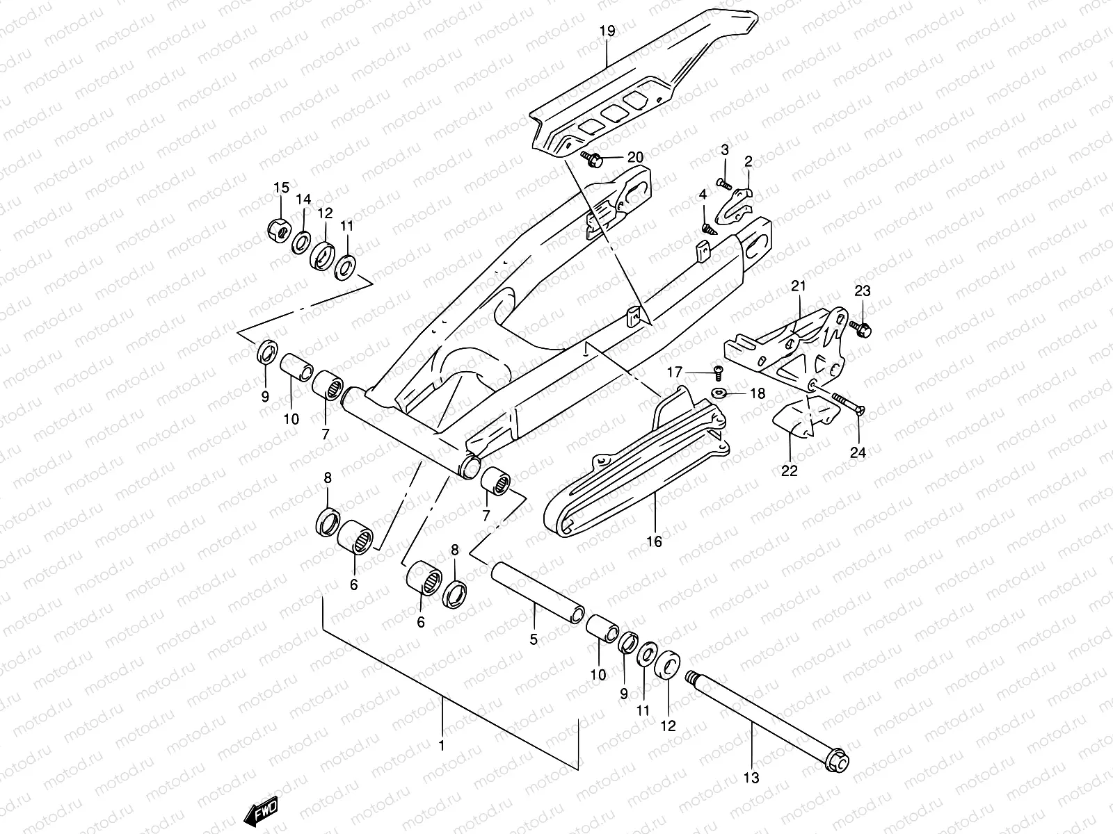 49 - REAR SWINGING ARM