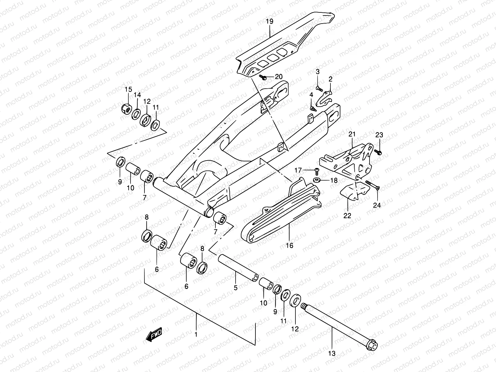 49 - REAR SWINGING ARM