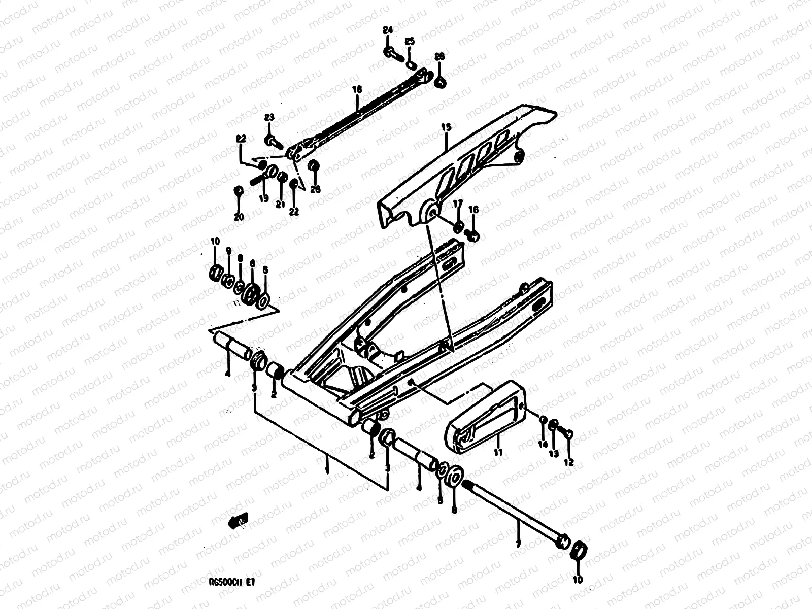 49 - REAR SWINGING ARM