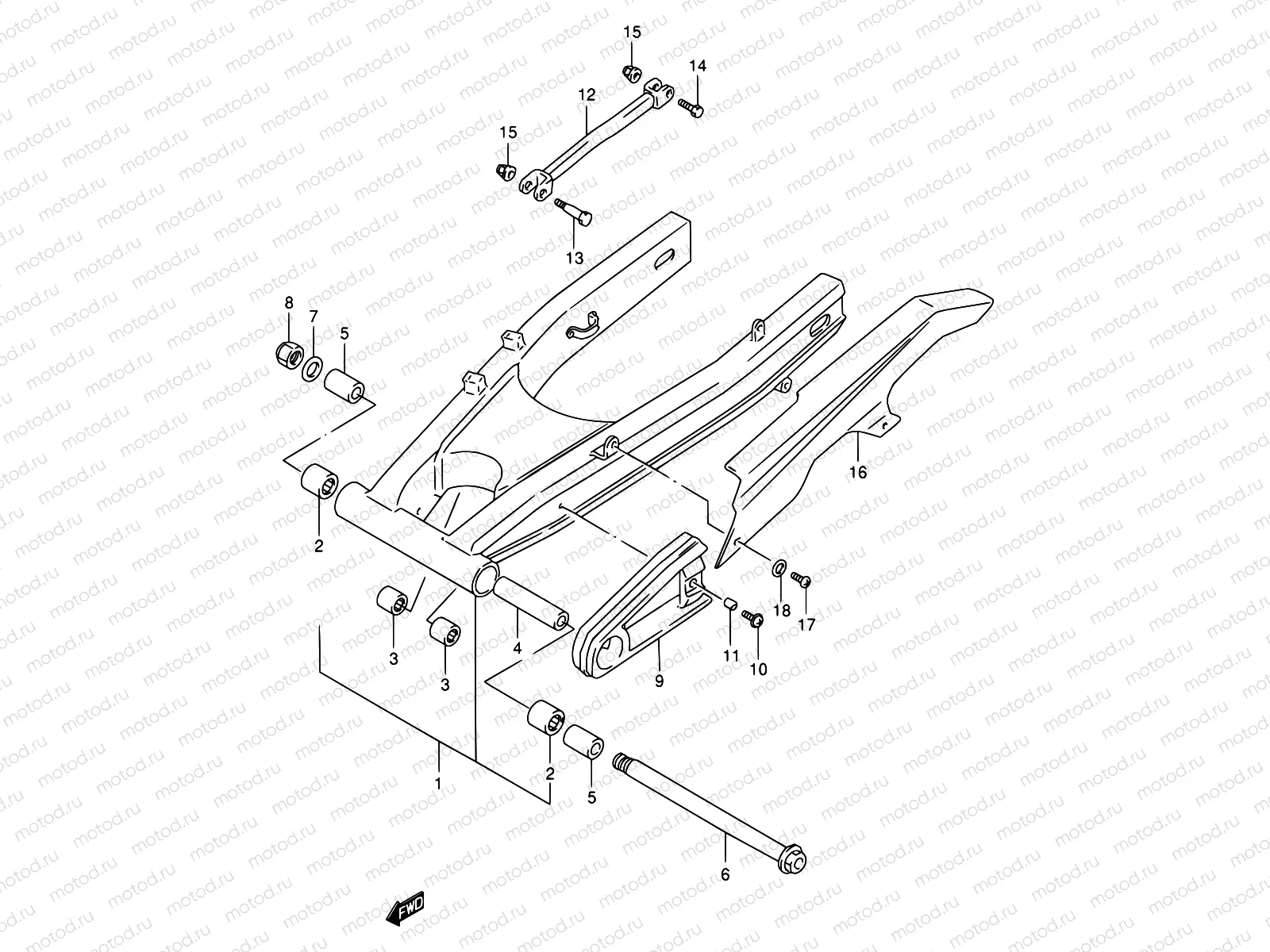 49 - REAR SWINGING ARM