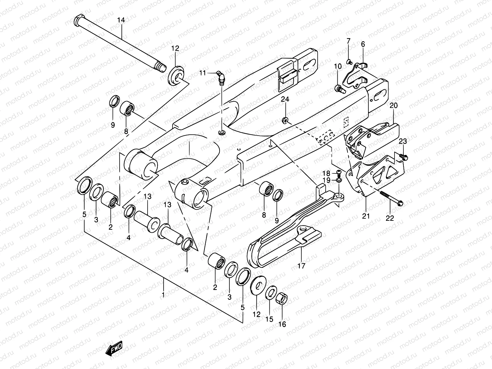 49 - REAR SWINGING ARM