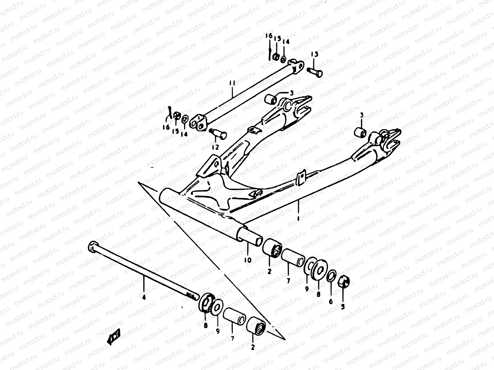 49 - REAR SWINGING ARM