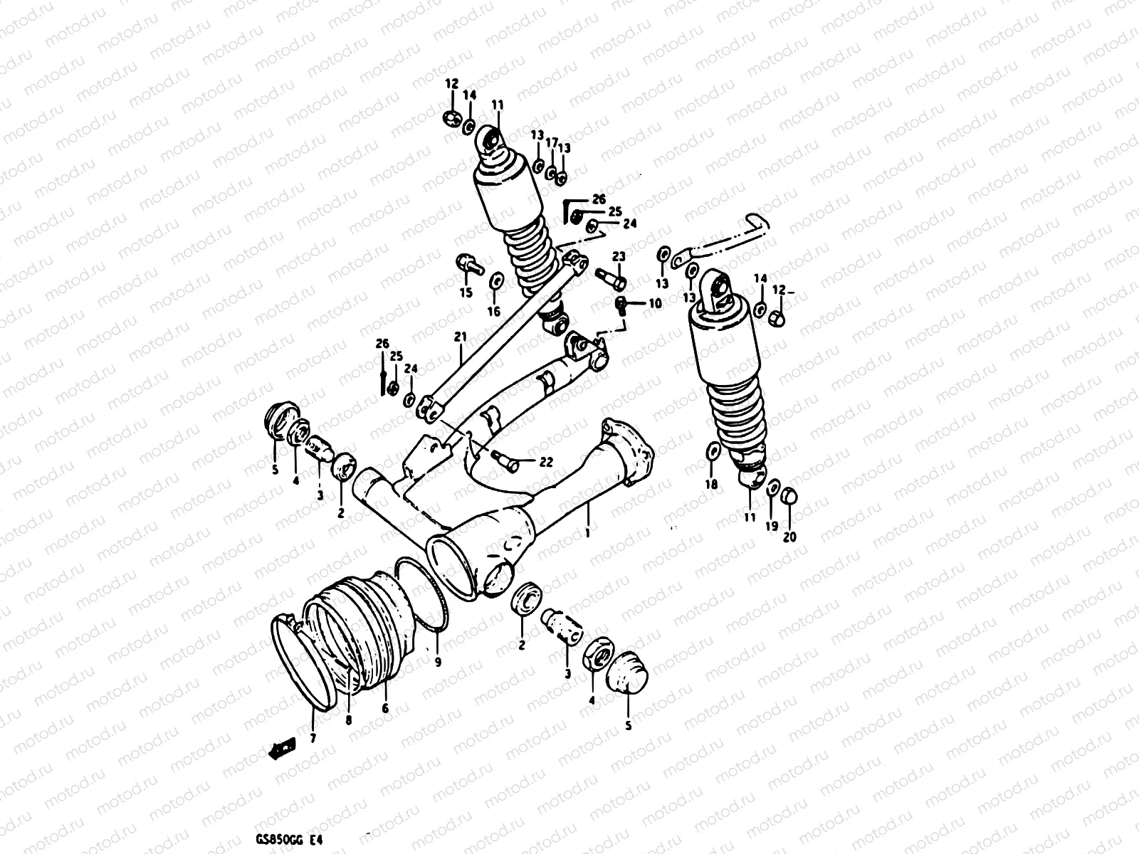 49 - REAR SWINGING ARM