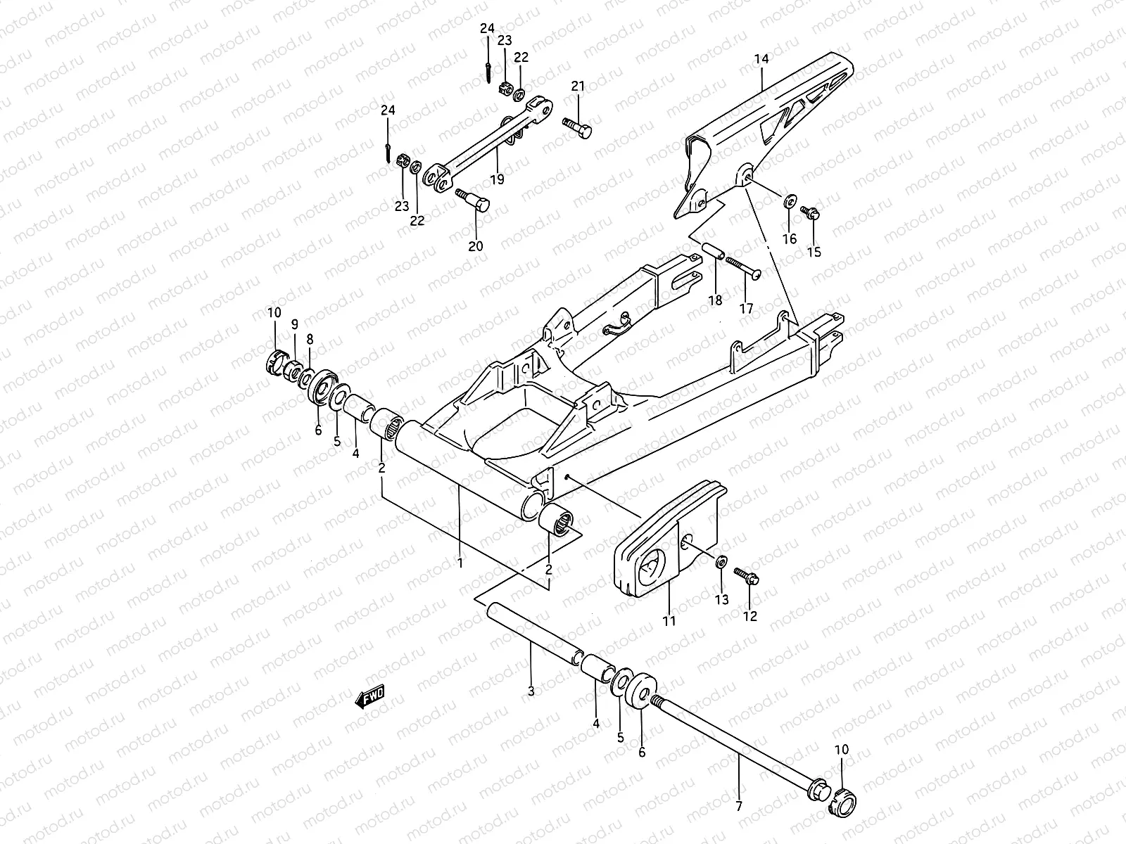 49 - REAR SWINGING ARM
