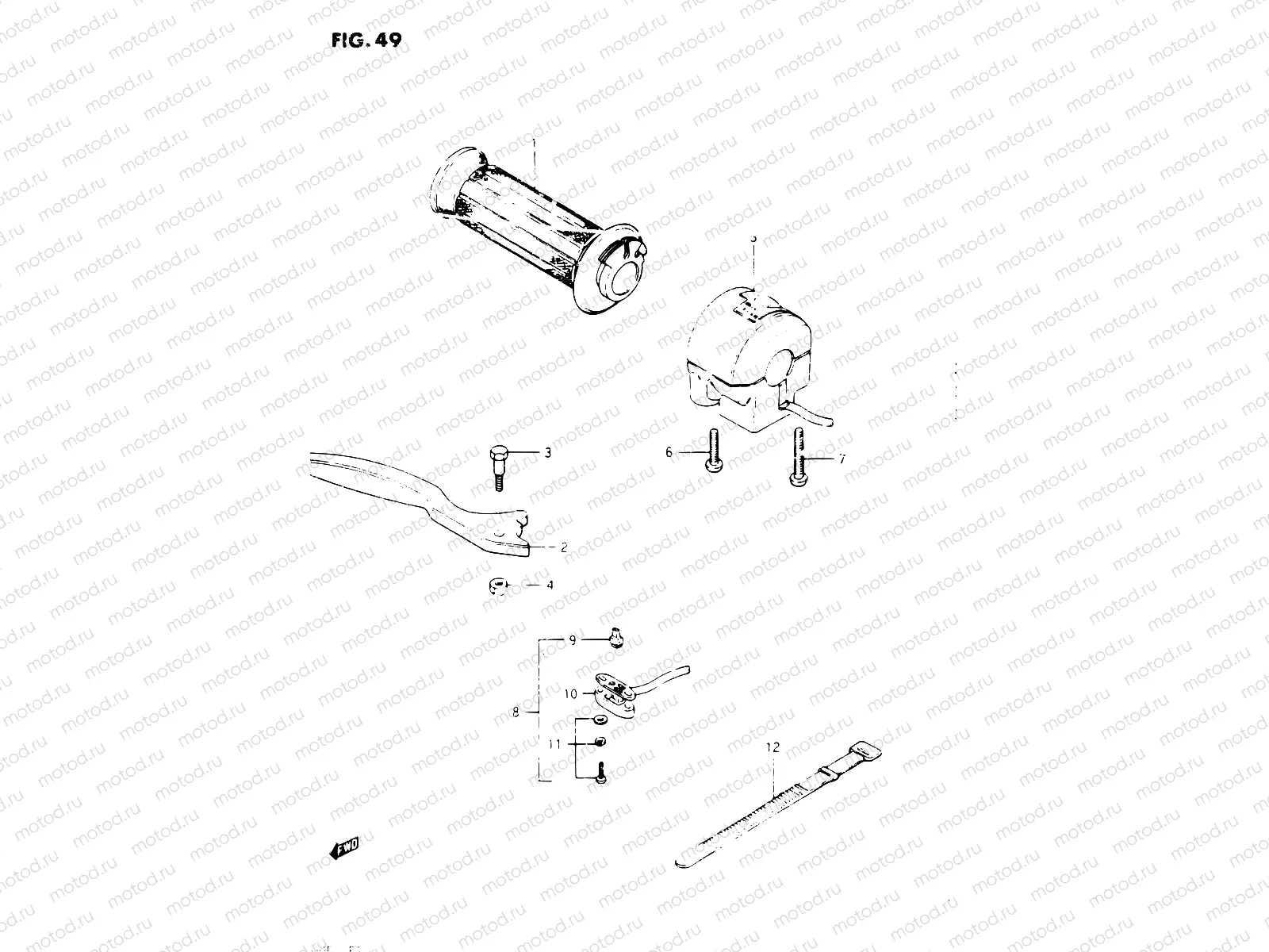 49 - RIGHT HANDLE SWITCH
