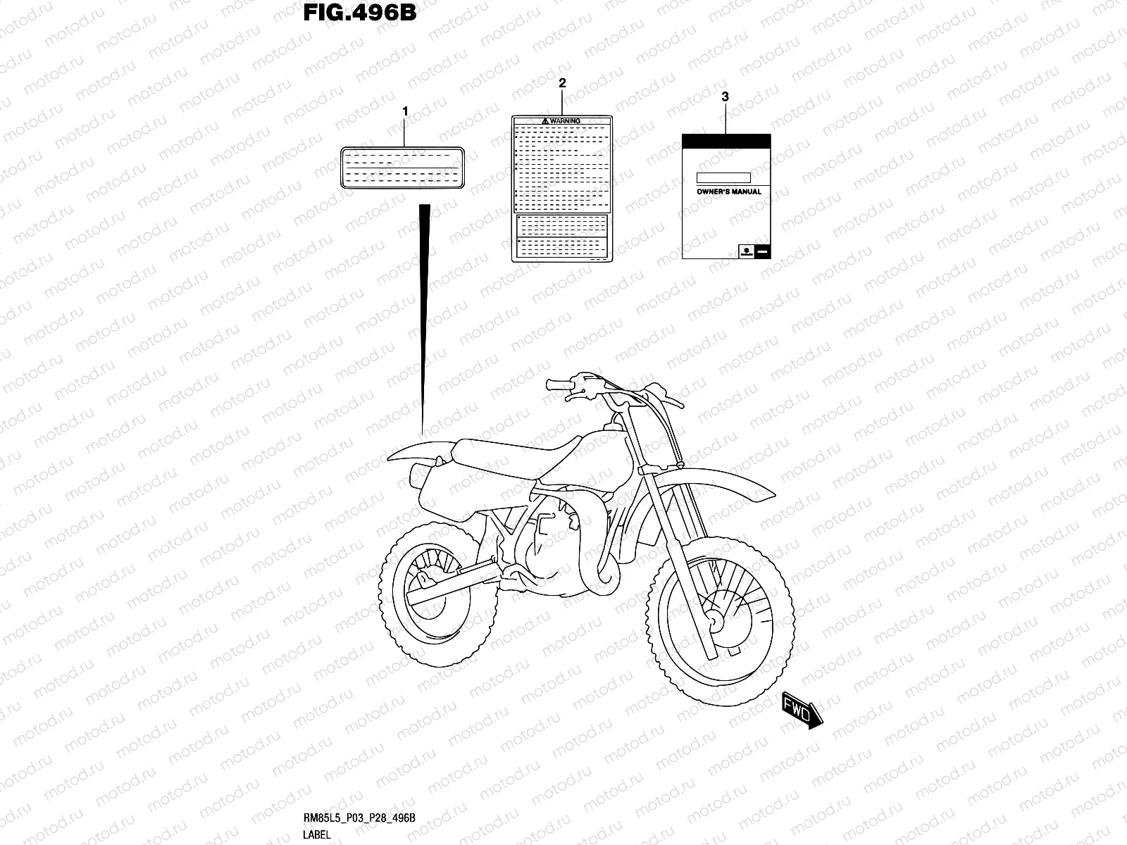 496B - LABEL (RM85L5 P28)