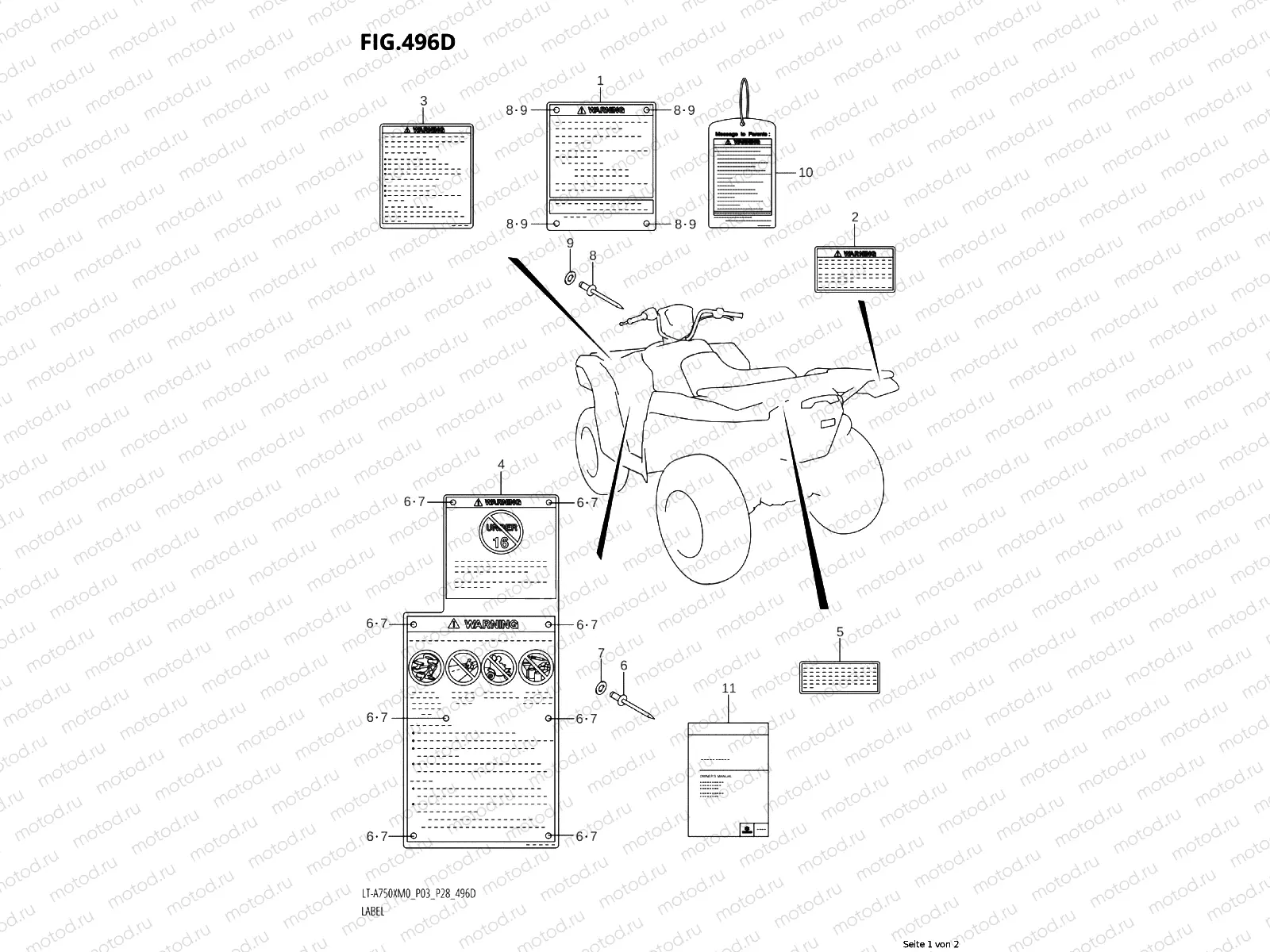 496D - LABEL (LT-A750XP:M0:P03)