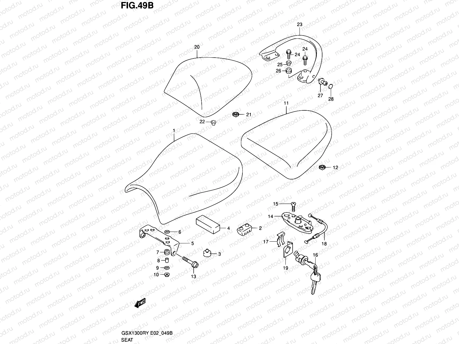 49B - SEAT (MODEL K2)
