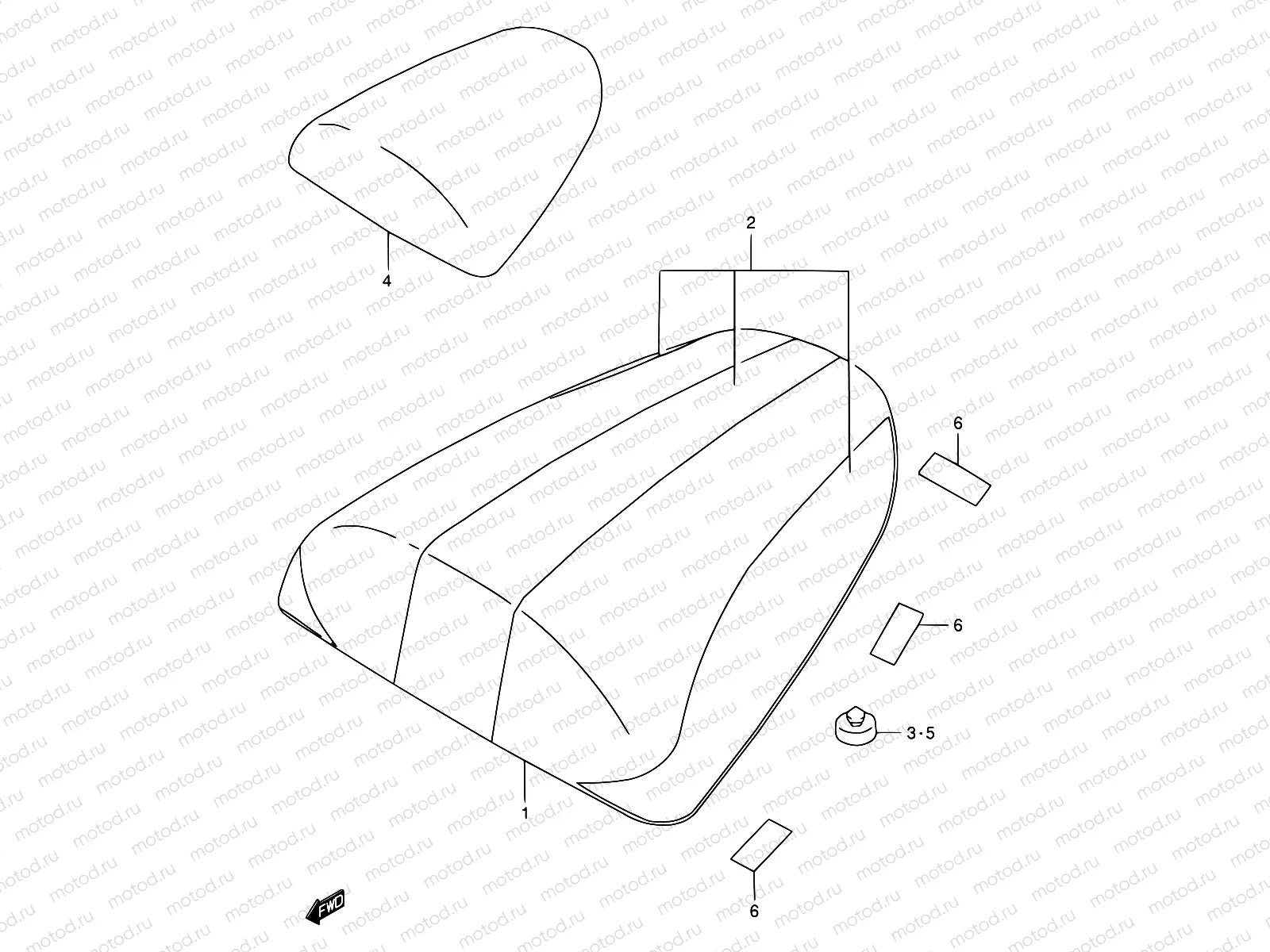 49B - SEAT TAIL BOX (MODEL W)