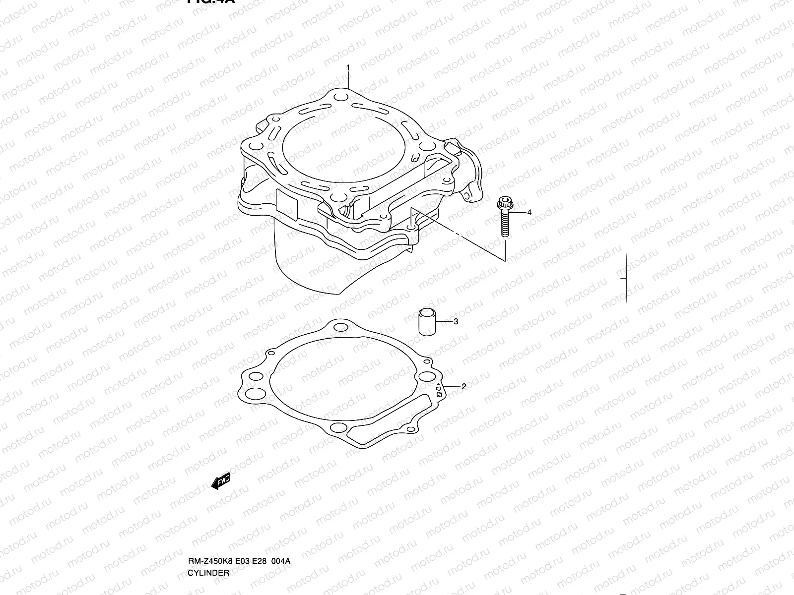 4A - CYLINDER (RM-Z450L1)