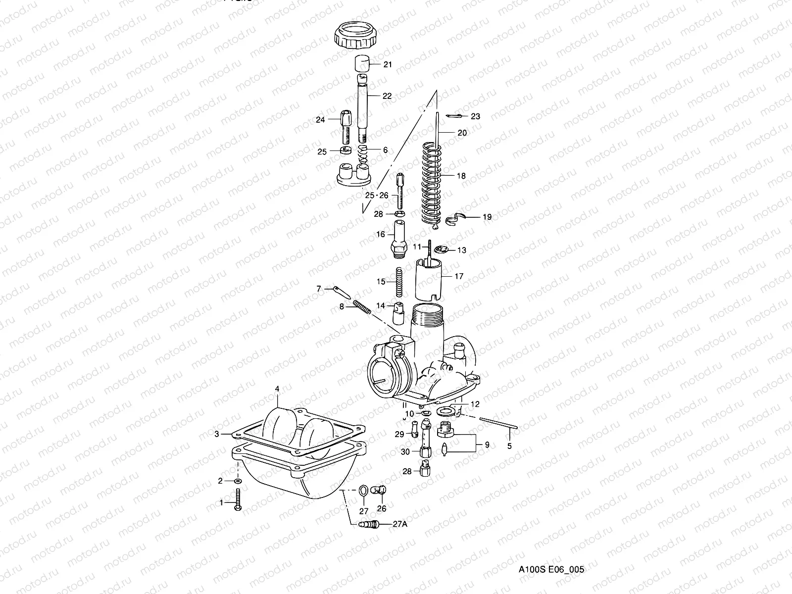 5 - CARBURETOR (E06,P06)