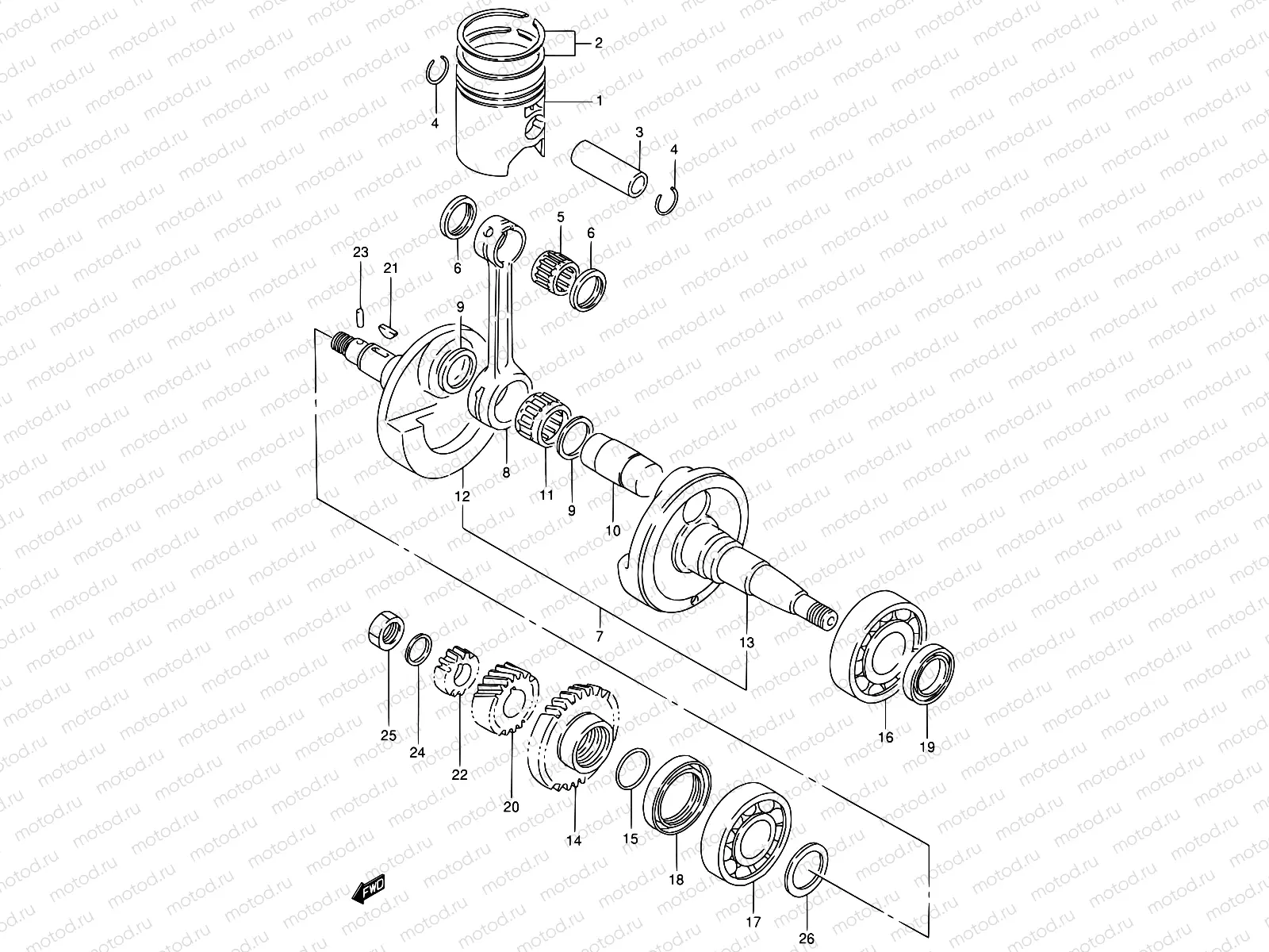 5 - CRANK SHAFT