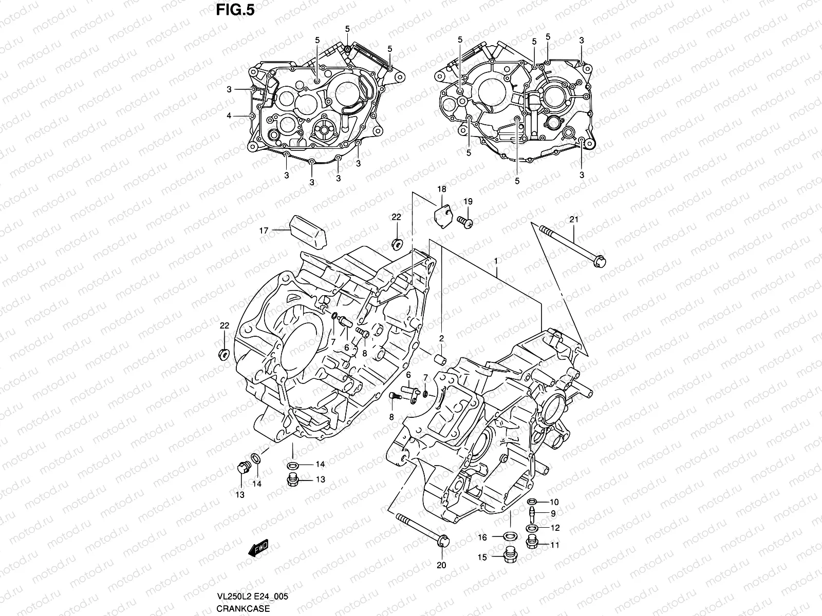 5 - CRANKCASE