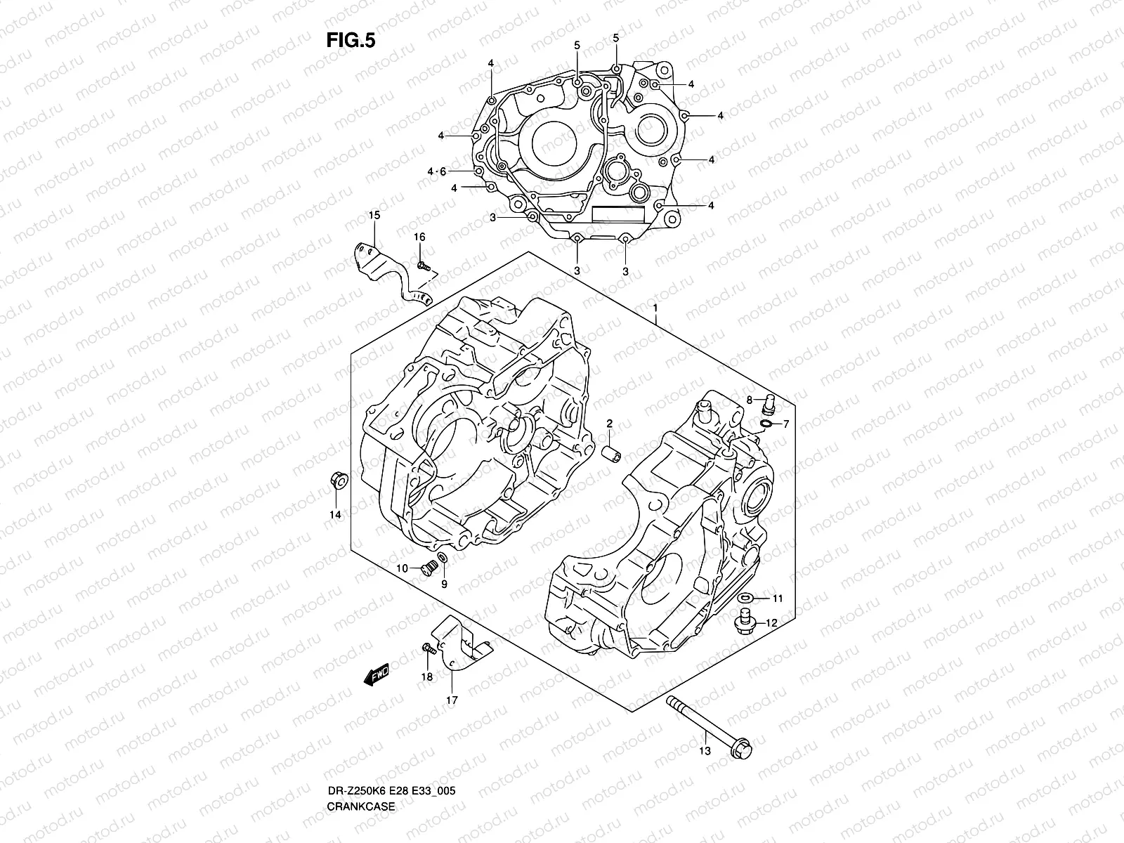 5 - CRANKCASE