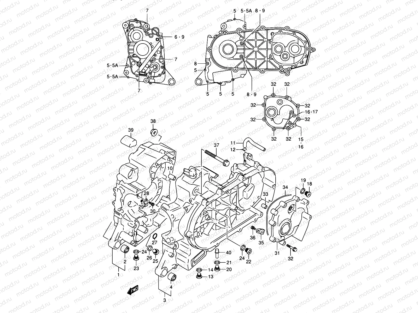 5 - CRANKCASE