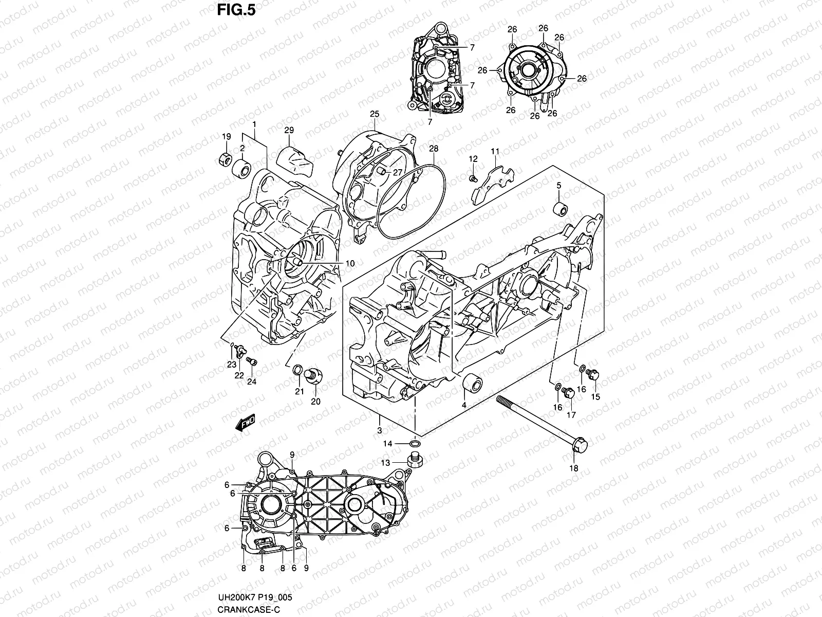 5 - CRANKCASE