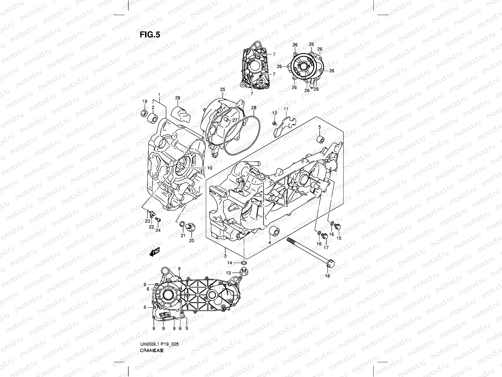 5 - CRANKCASE