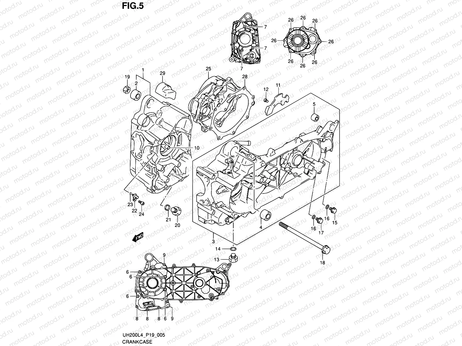 5 - CRANKCASE