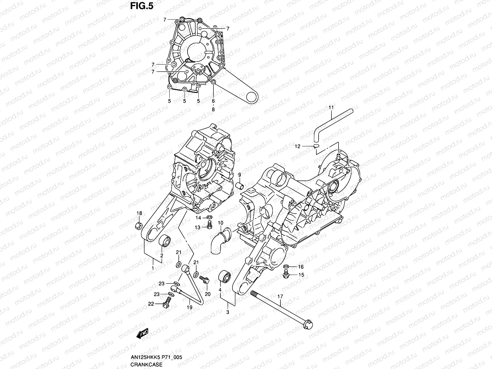 5 - CRANKCASE