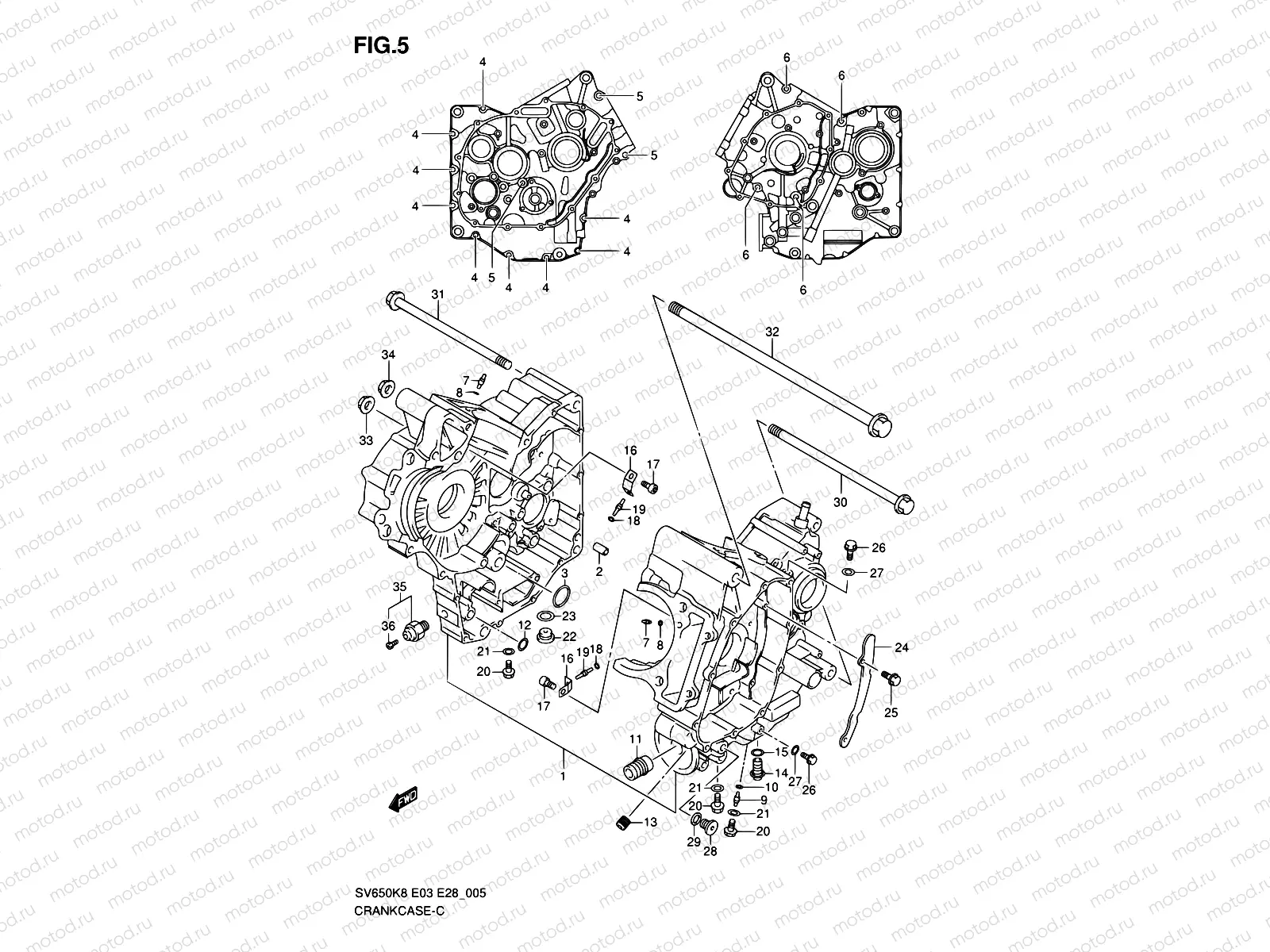 5 - CRANKCASE