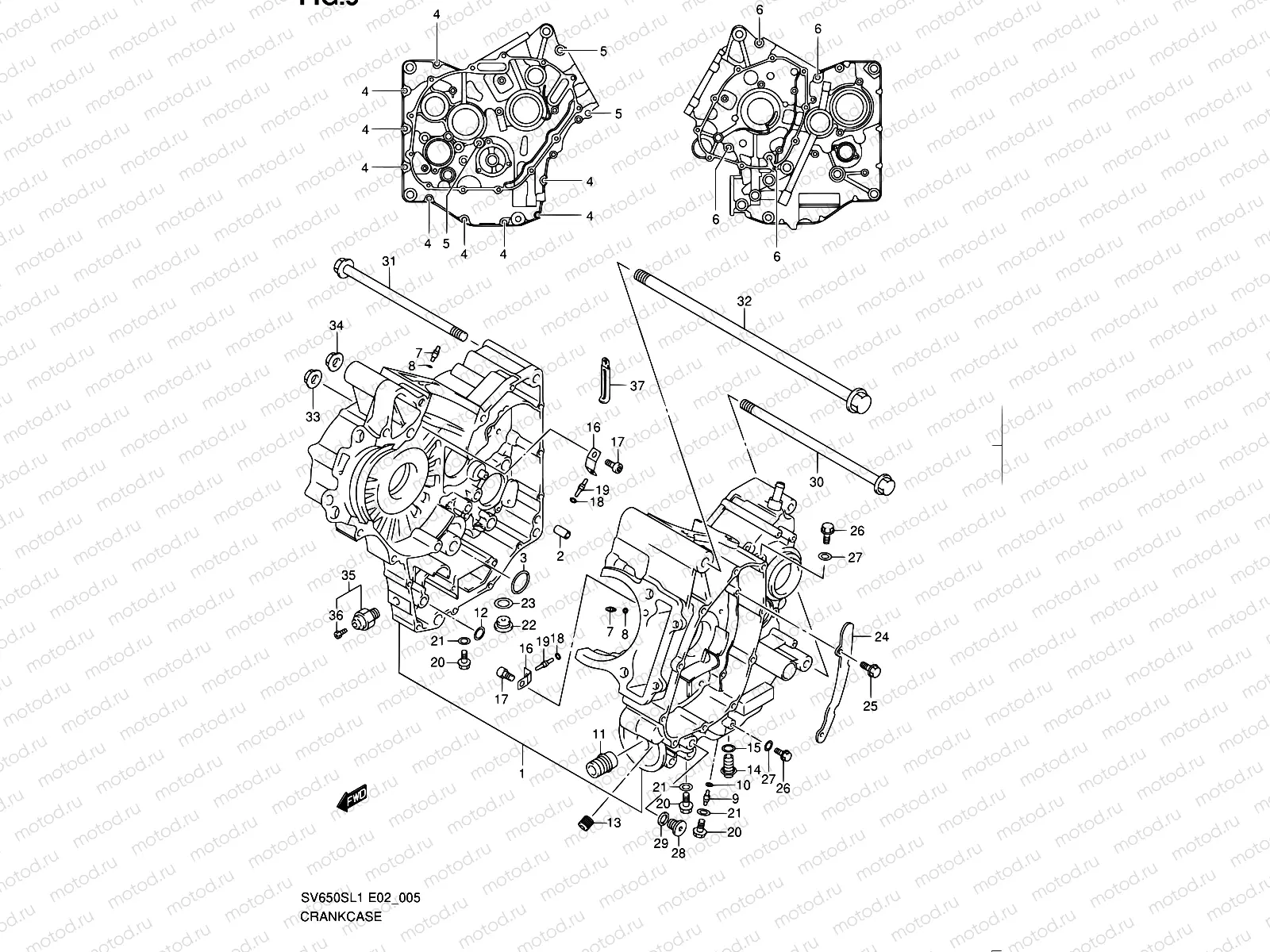 5 - CRANKCASE