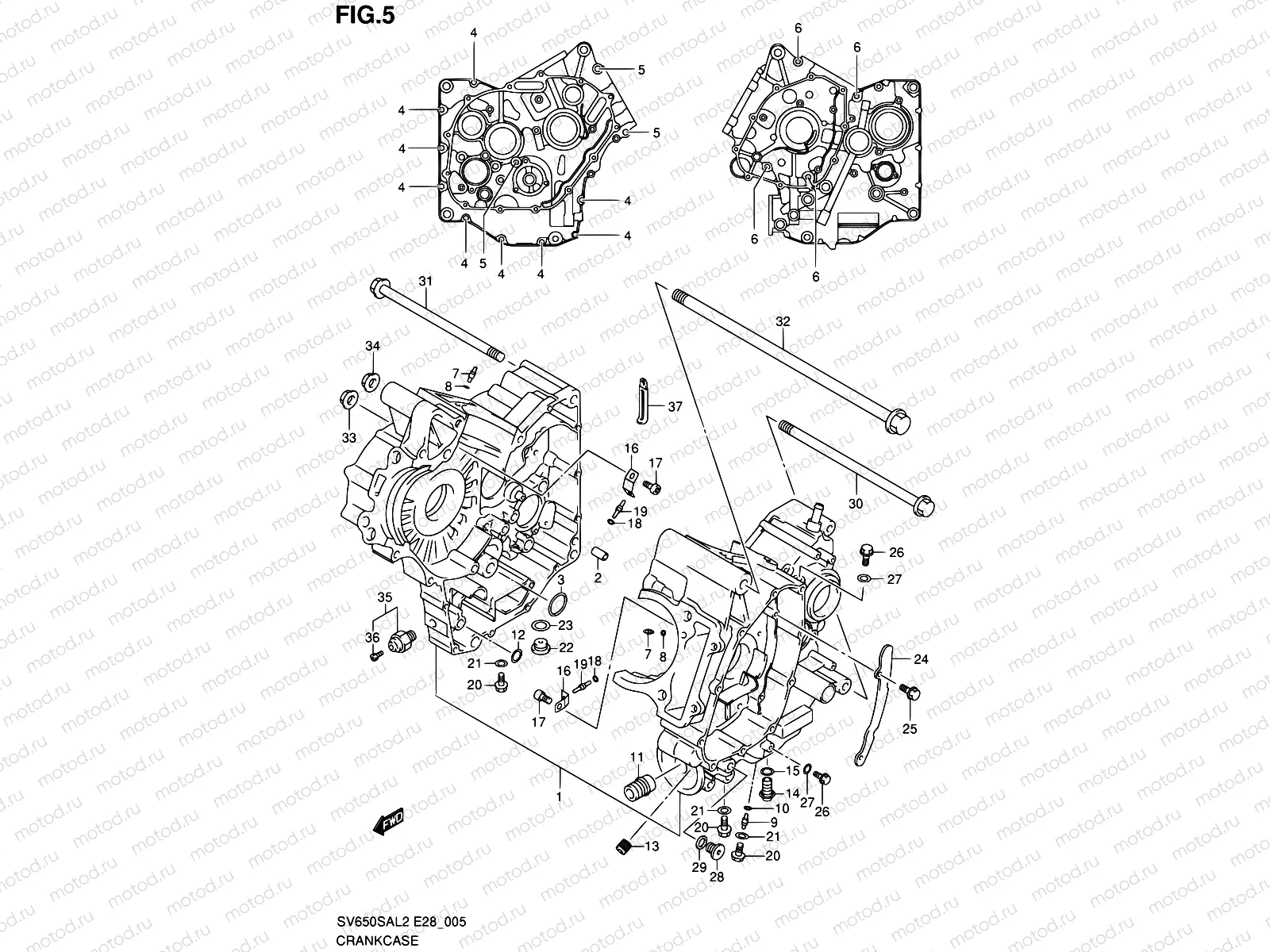 5 - CRANKCASE