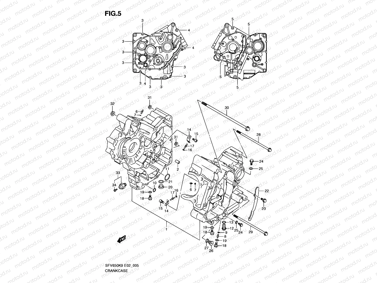 5 - CRANKCASE