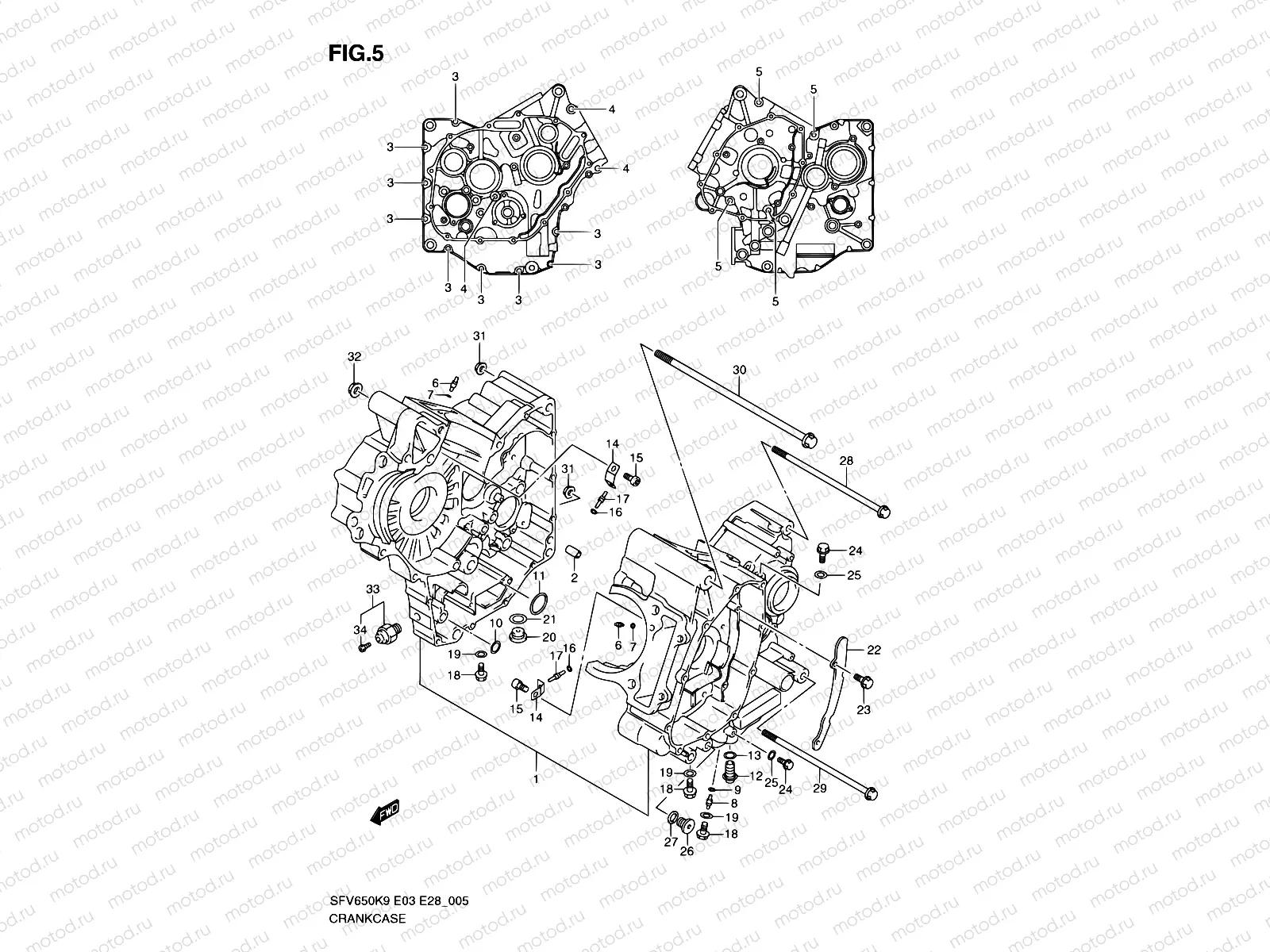 5 - CRANKCASE