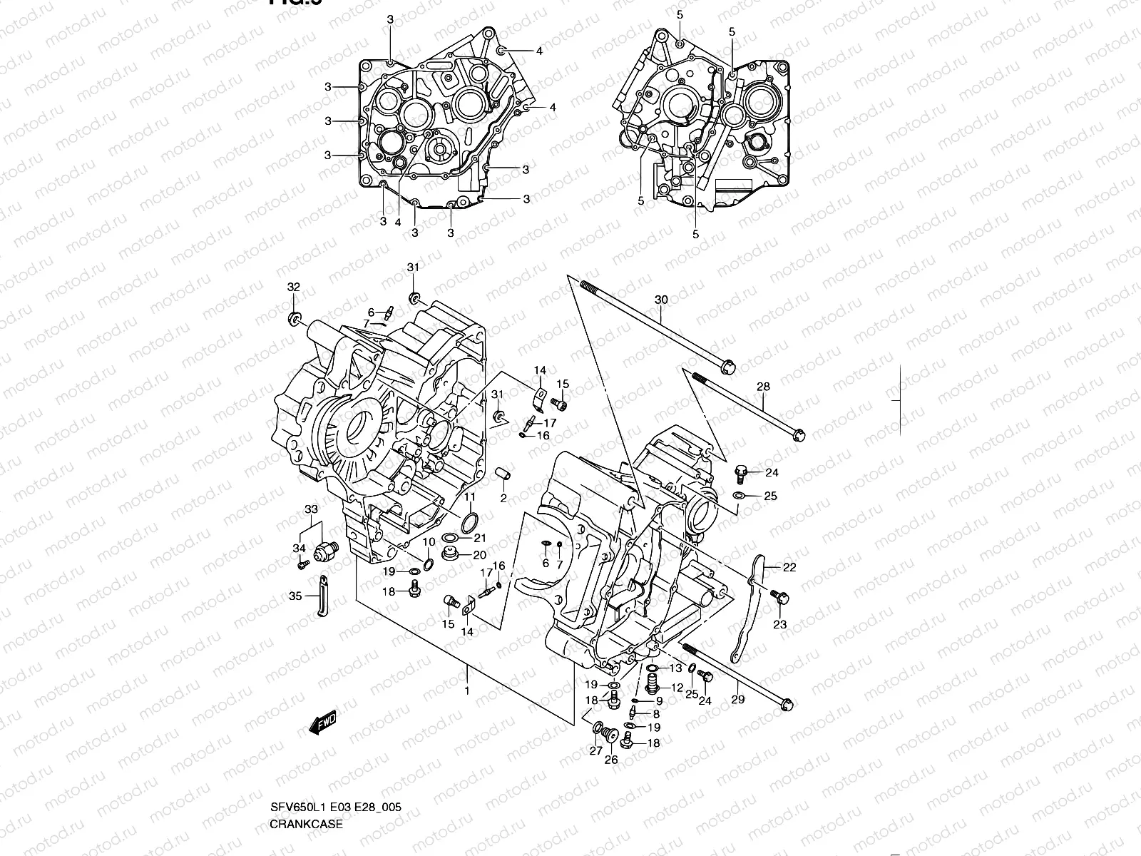 5 - CRANKCASE