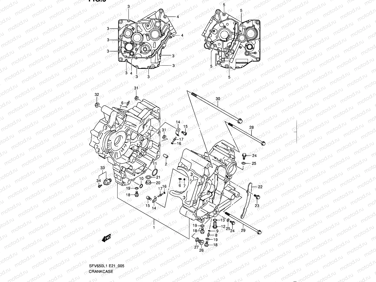 5 - CRANKCASE
