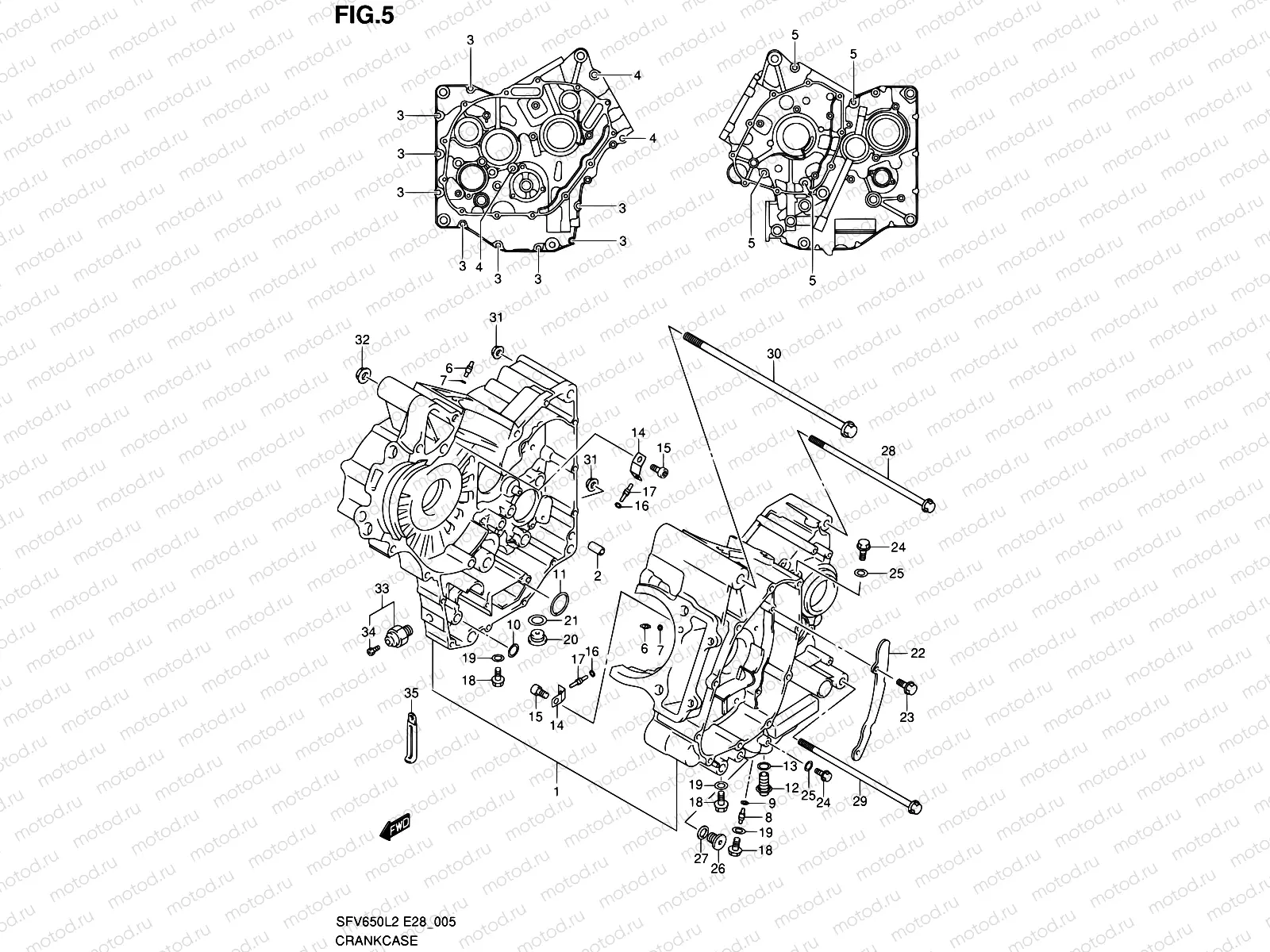 5 - CRANKCASE