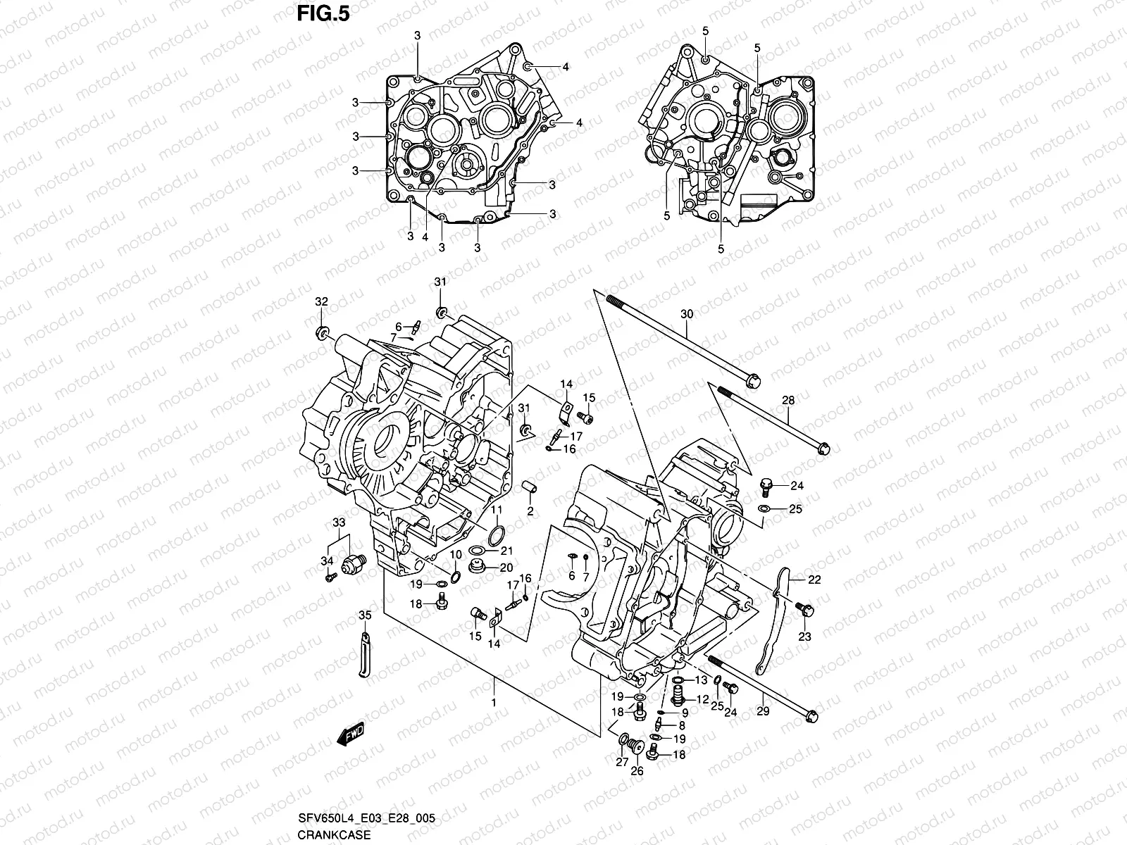 5 - CRANKCASE