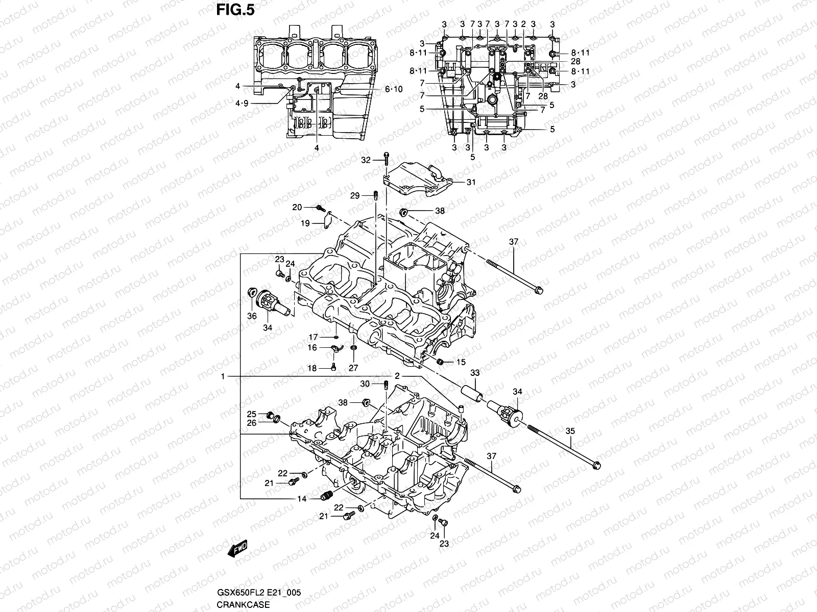 5 - CRANKCASE