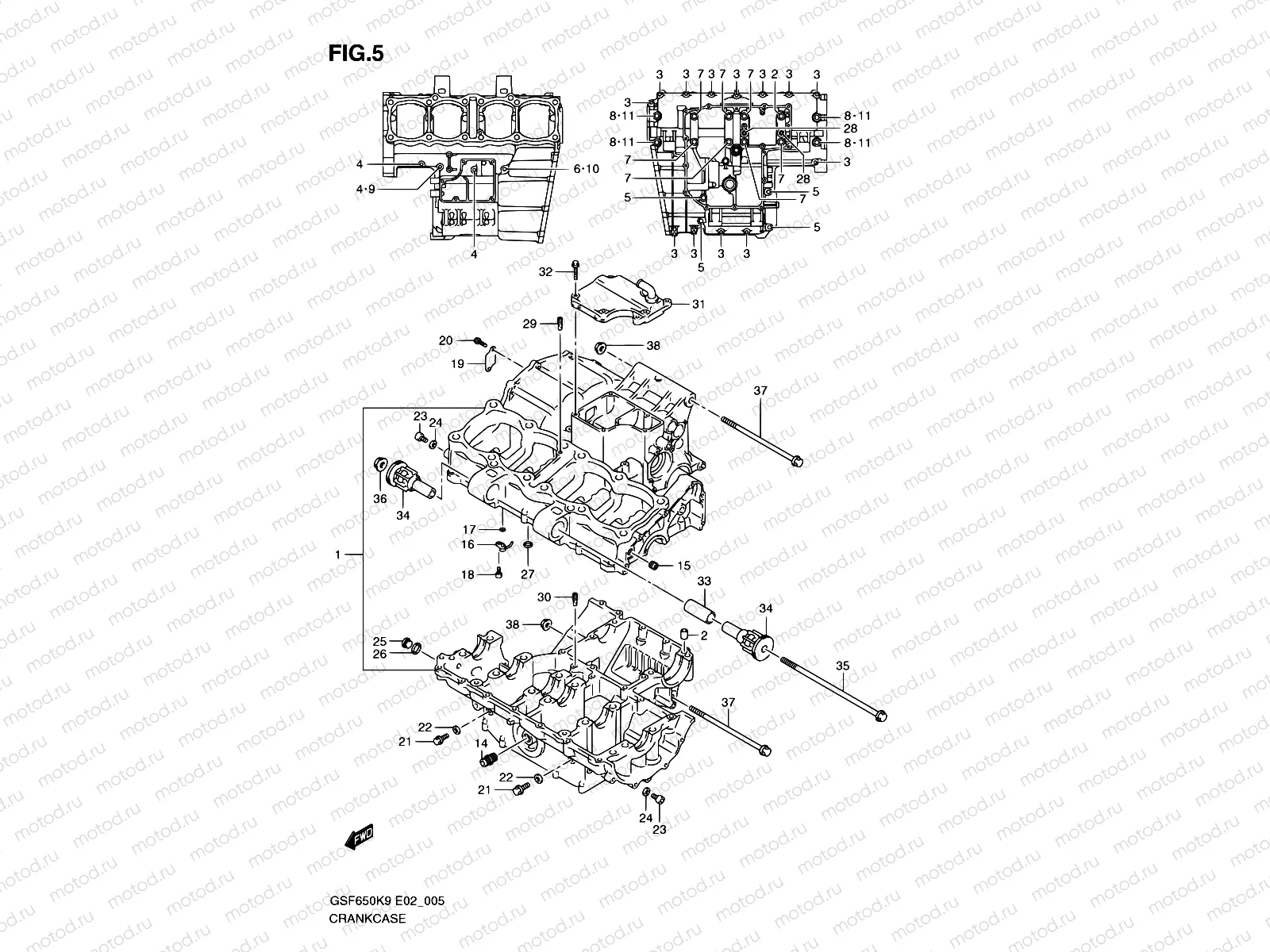 5 - CRANKCASE